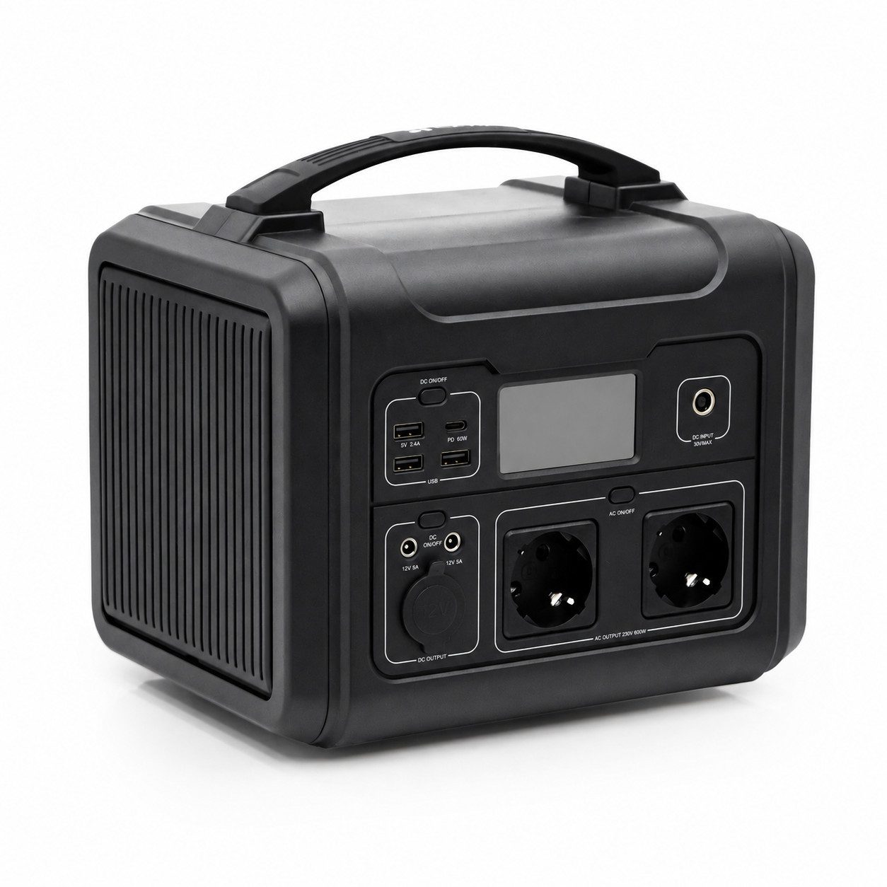 EZVIZ EZVİZ PS600 / PS300 Powerstation Akku, LED-Licht, Solarfähig, USB-C