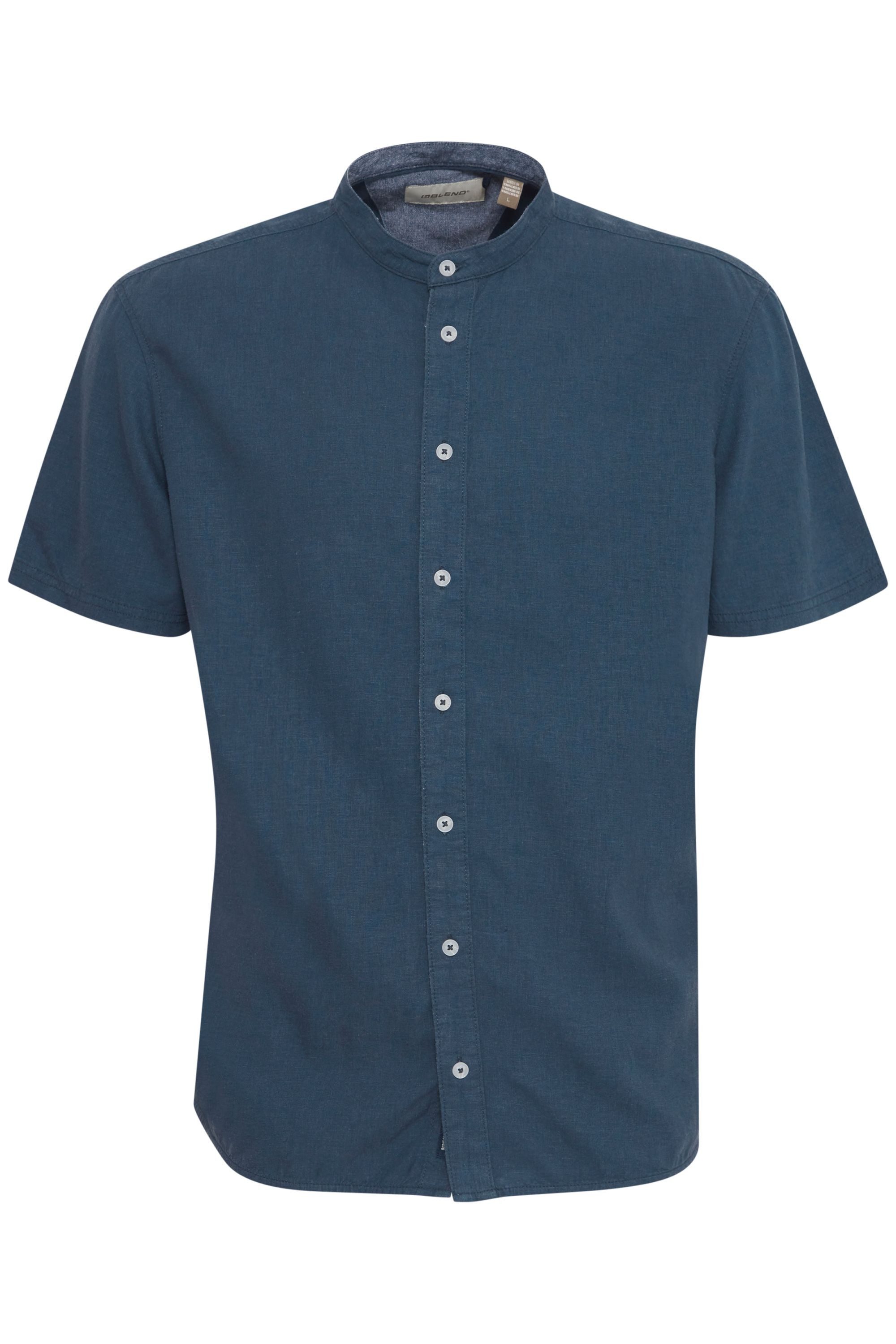 Blend Kurzarmhemd BLEND BHBOBBY Shirt mandarin günstig online kaufen