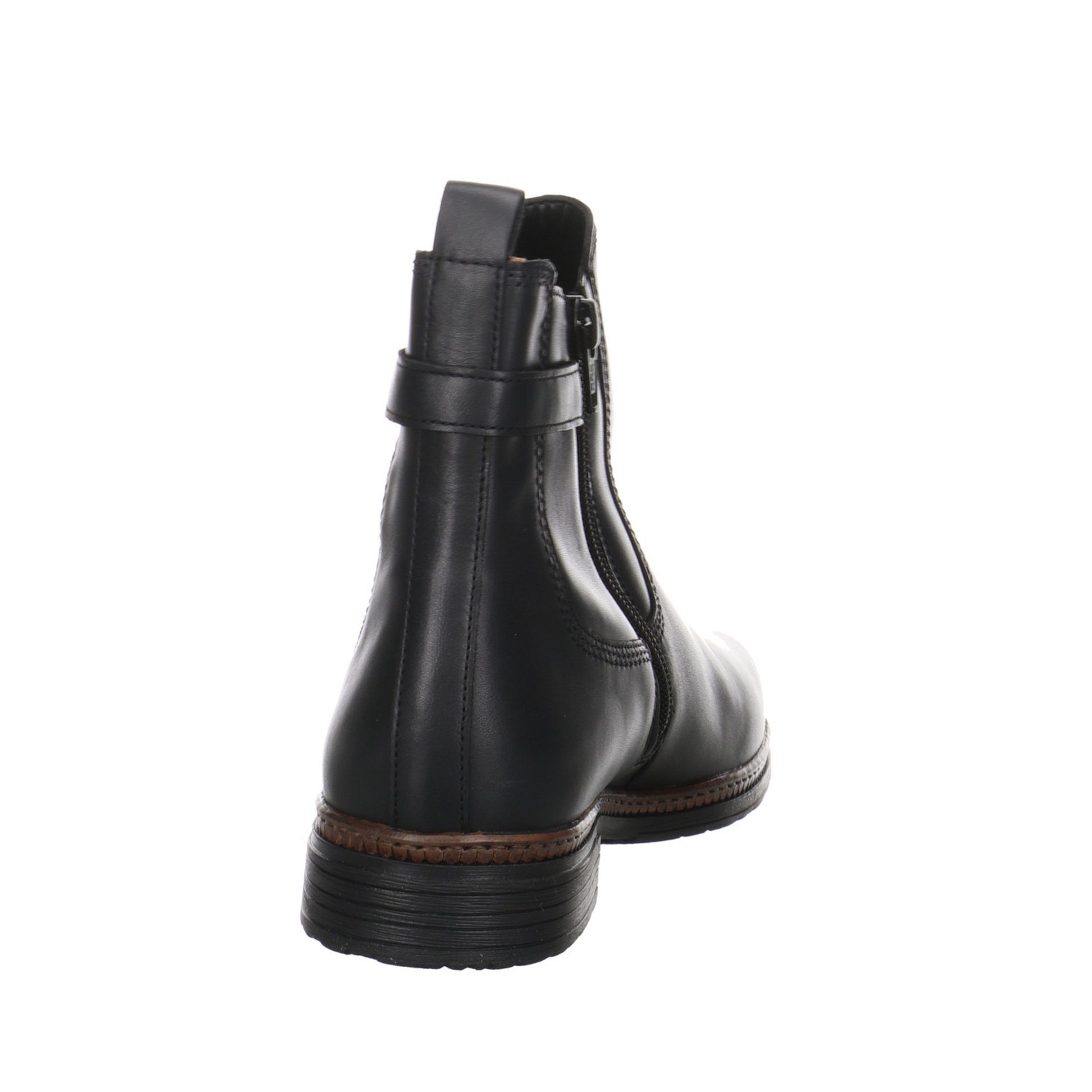 Chelsea Blau Stiefelette Schuhe Boots Leder-/Textilkombination Stiefeletten (night) Damen Gabor