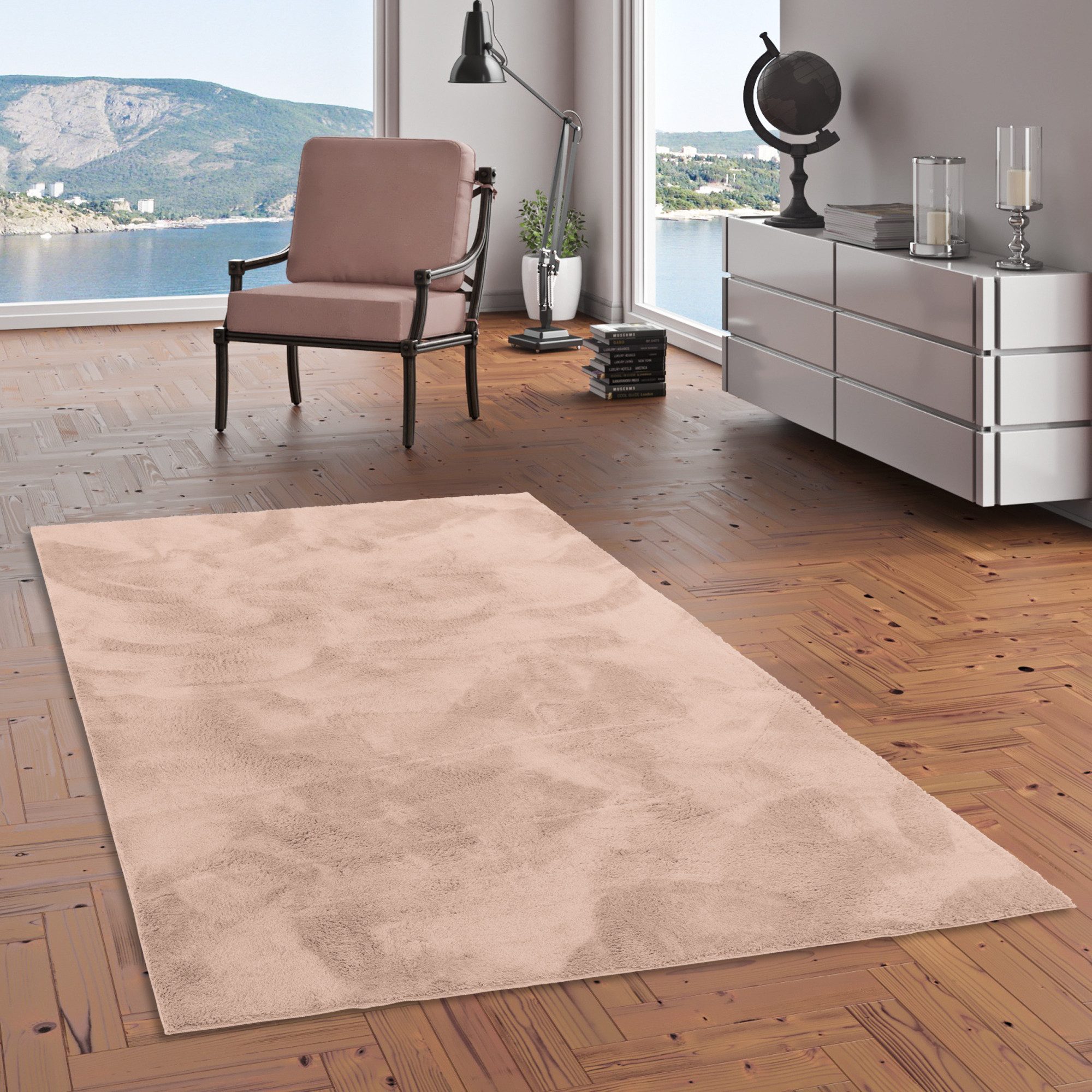 Pergamon Fellteppich Fellteppich Super Soft Pearl, günstig online kaufen