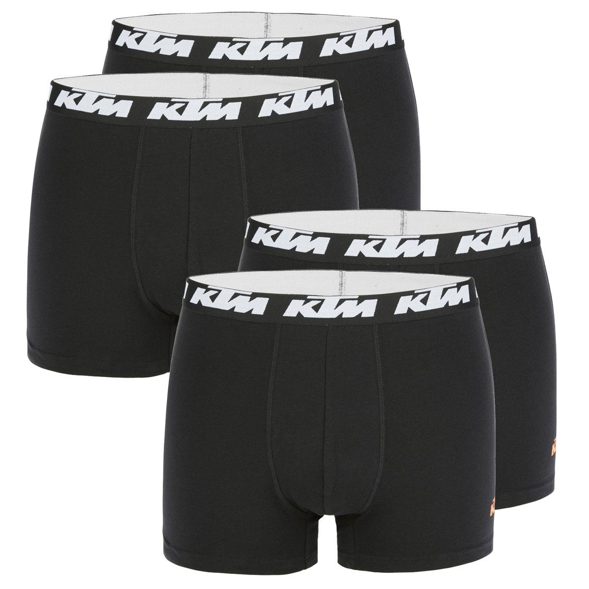 Cotton (Set, 4er-Pack) 4-St., Man Black 4er KTM Boxer Pack Boxershorts