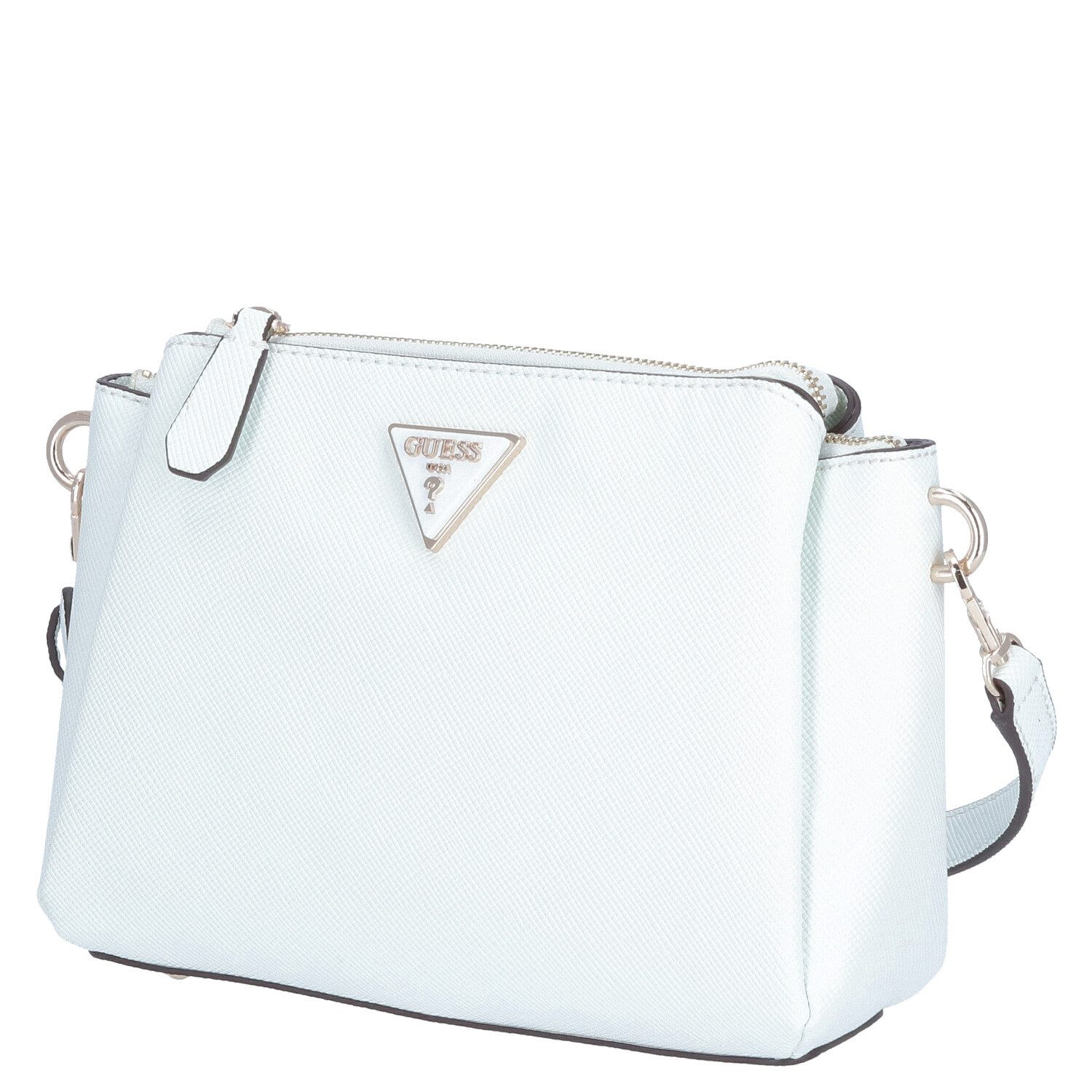 Guess Umhängetasche GUESS Damen Umhängetasche Noelle white (1-tlg)