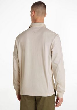 Tommy Hilfiger Sweatshirt NEW PREP RUGBY mit verdecktem Knopfverschluss am Kragen