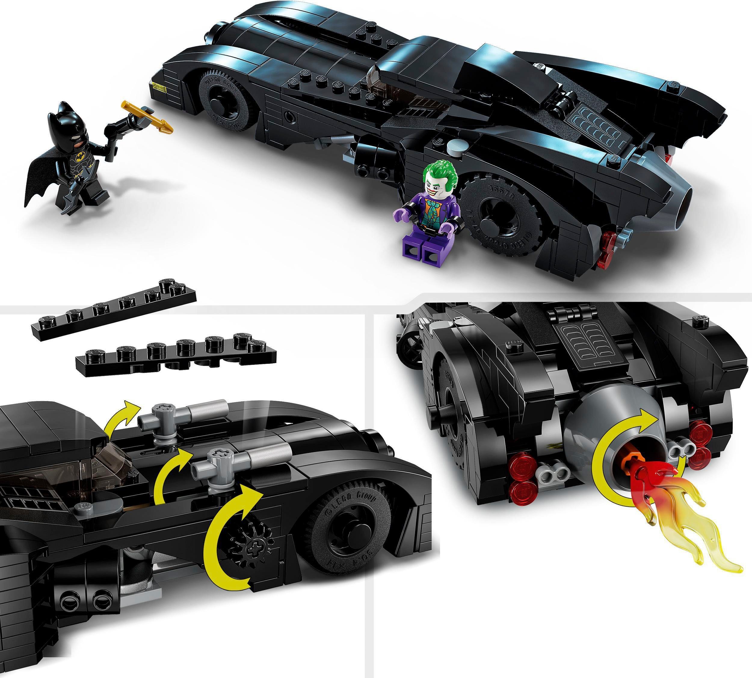 verfolgt Joker den Europe Made in Batman, LEGO® St), Batmobile: (438 LEGO® Konstruktionsspielsteine Batman (76224),