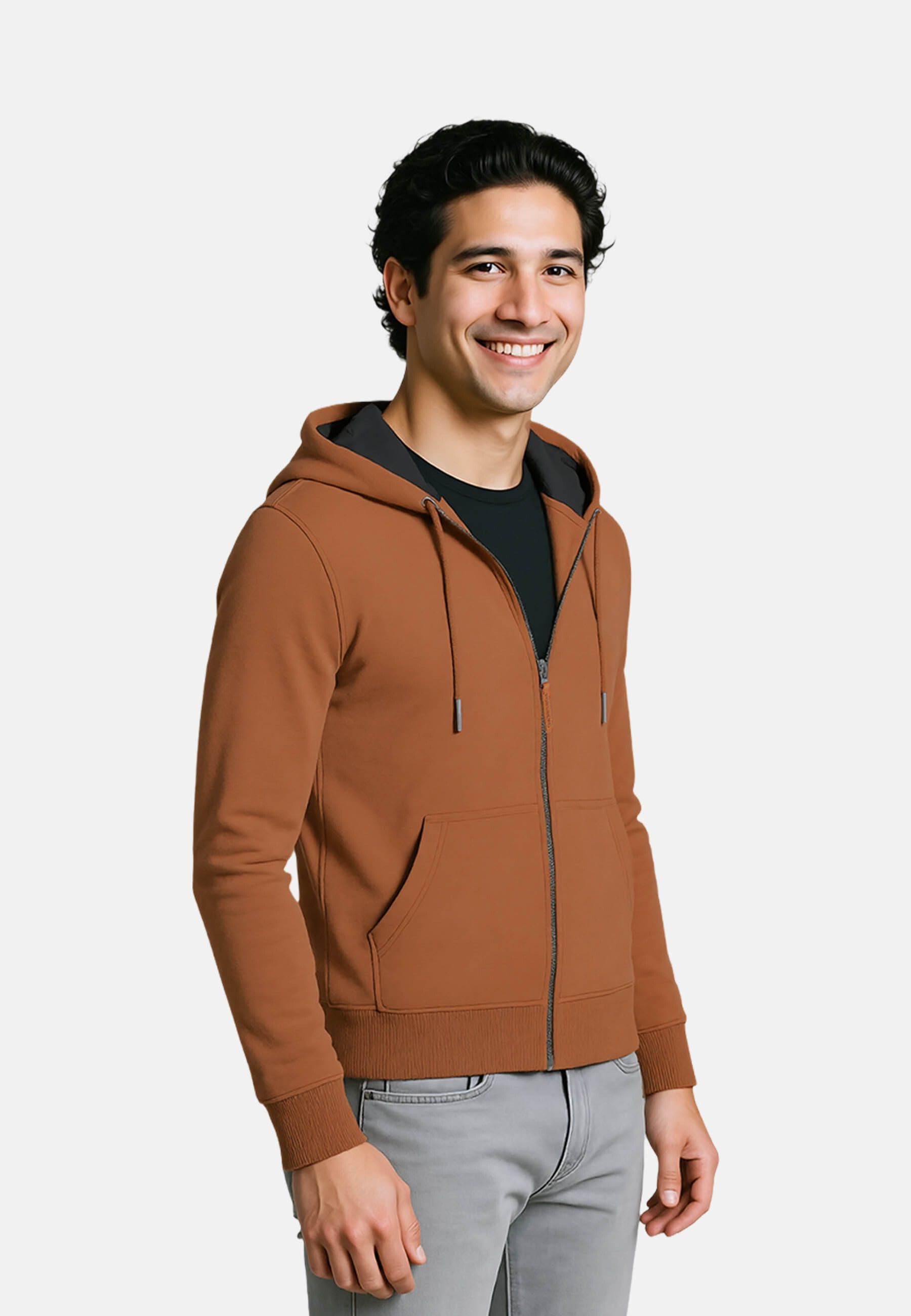 FORSBERG Winterjacke Kapuzenjacke mit Teddyfutter günstig online kaufen