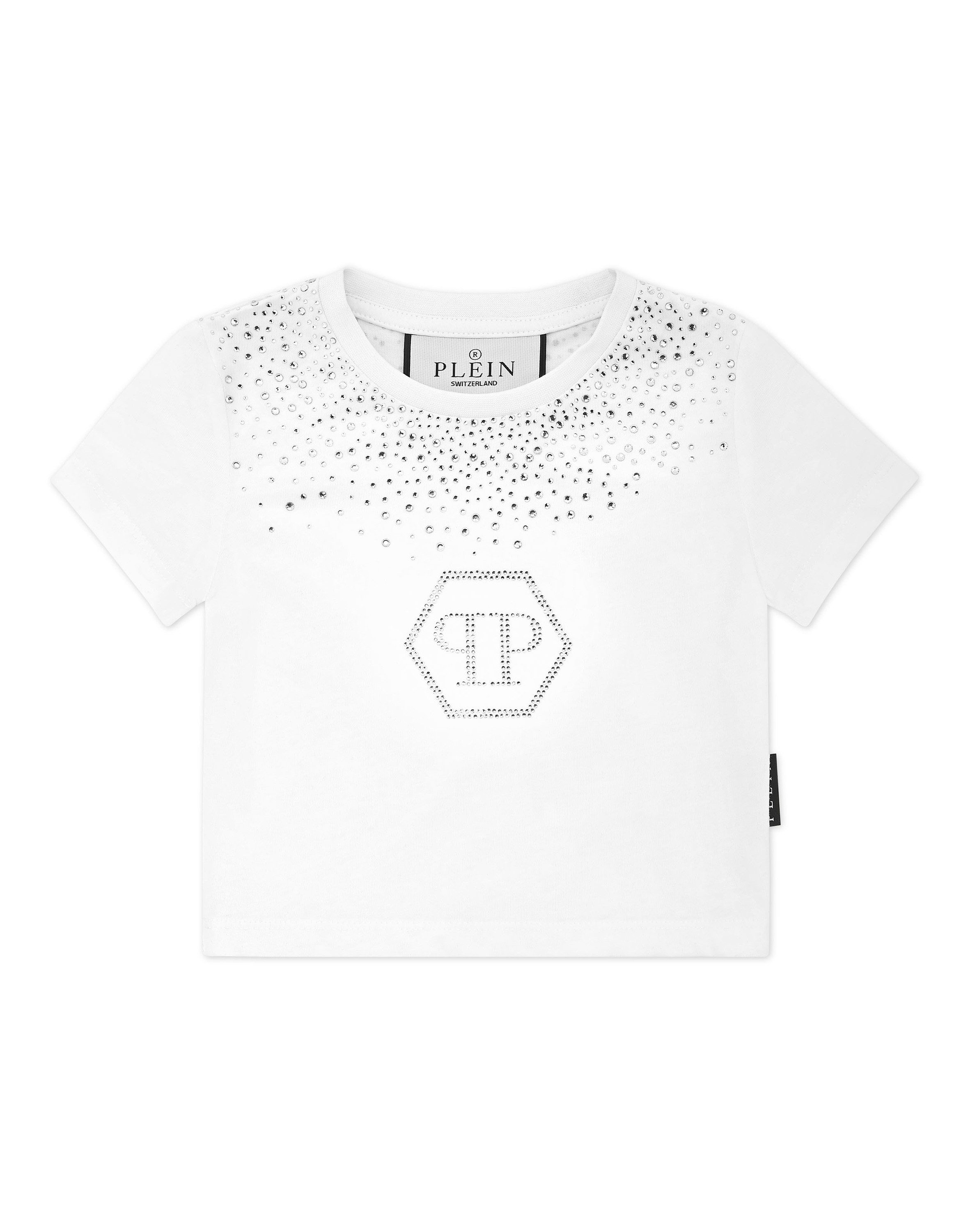 PHILIPP PLEIN T-Shirt Hexagon Verziert