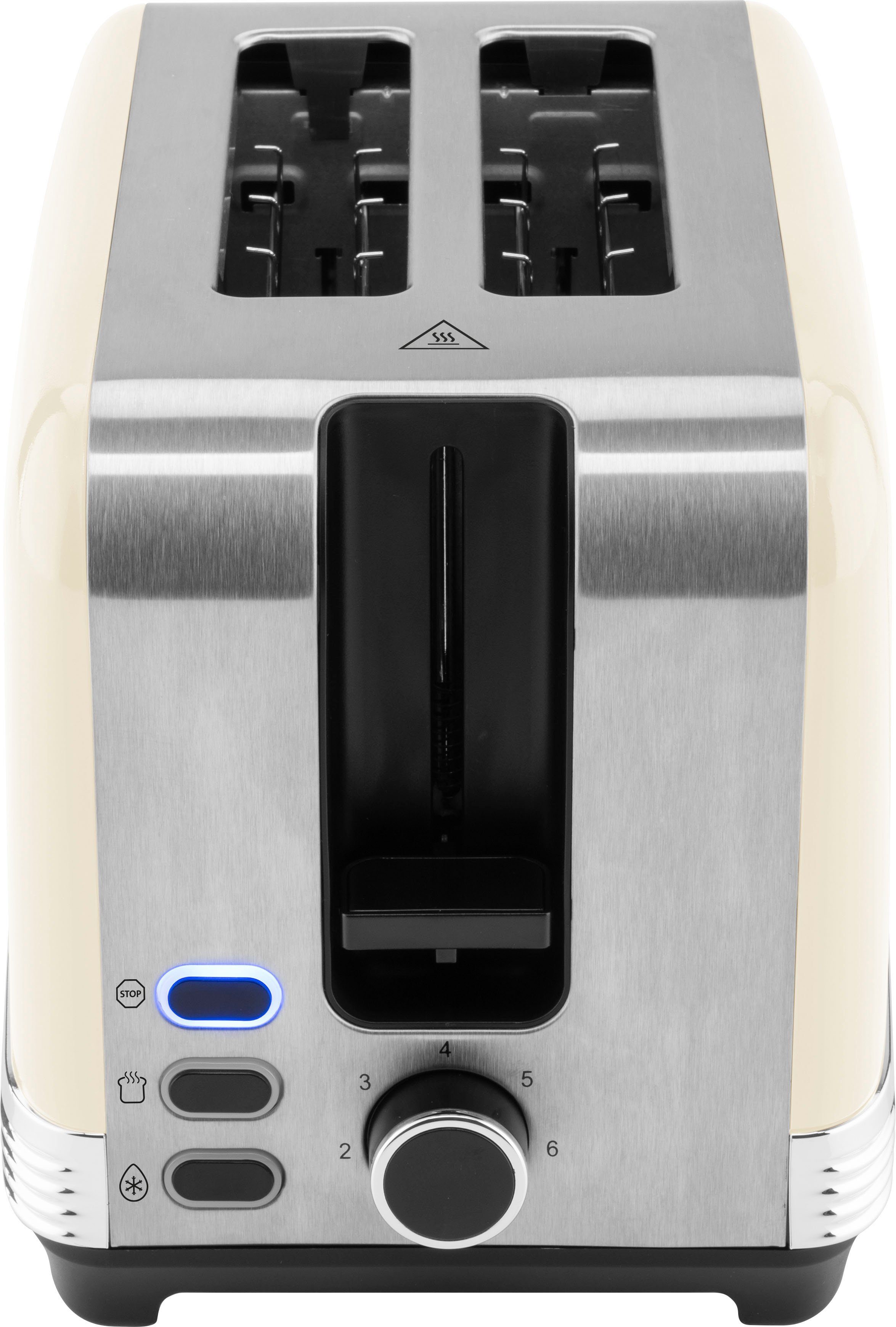 eta Toaster STORIO ETA916690040, 2 kurze Schlitze, 980 W, 7 Bräunungsstufen