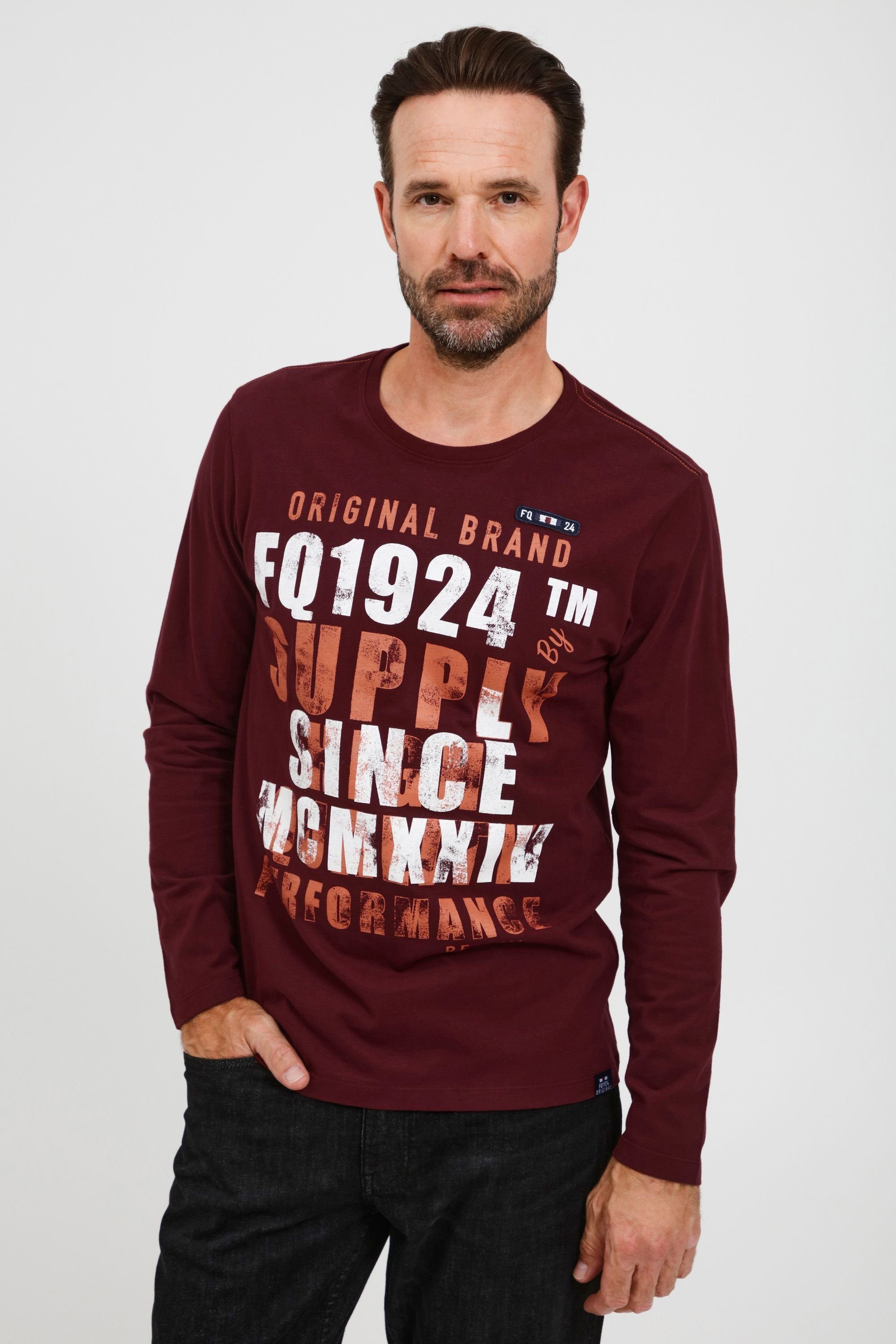 FQ1924 Langarmshirt FQ1924 FQWynton Cabernet