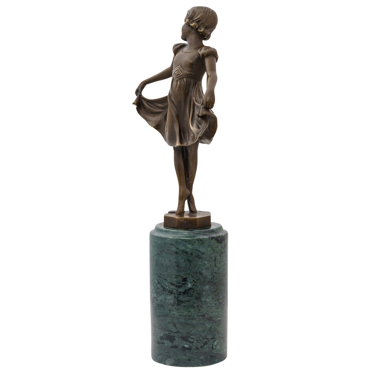d Skulptur (1882-1943) nach Skulptur girl Bronze sculpture Ferdinand Preiss art Aubaho