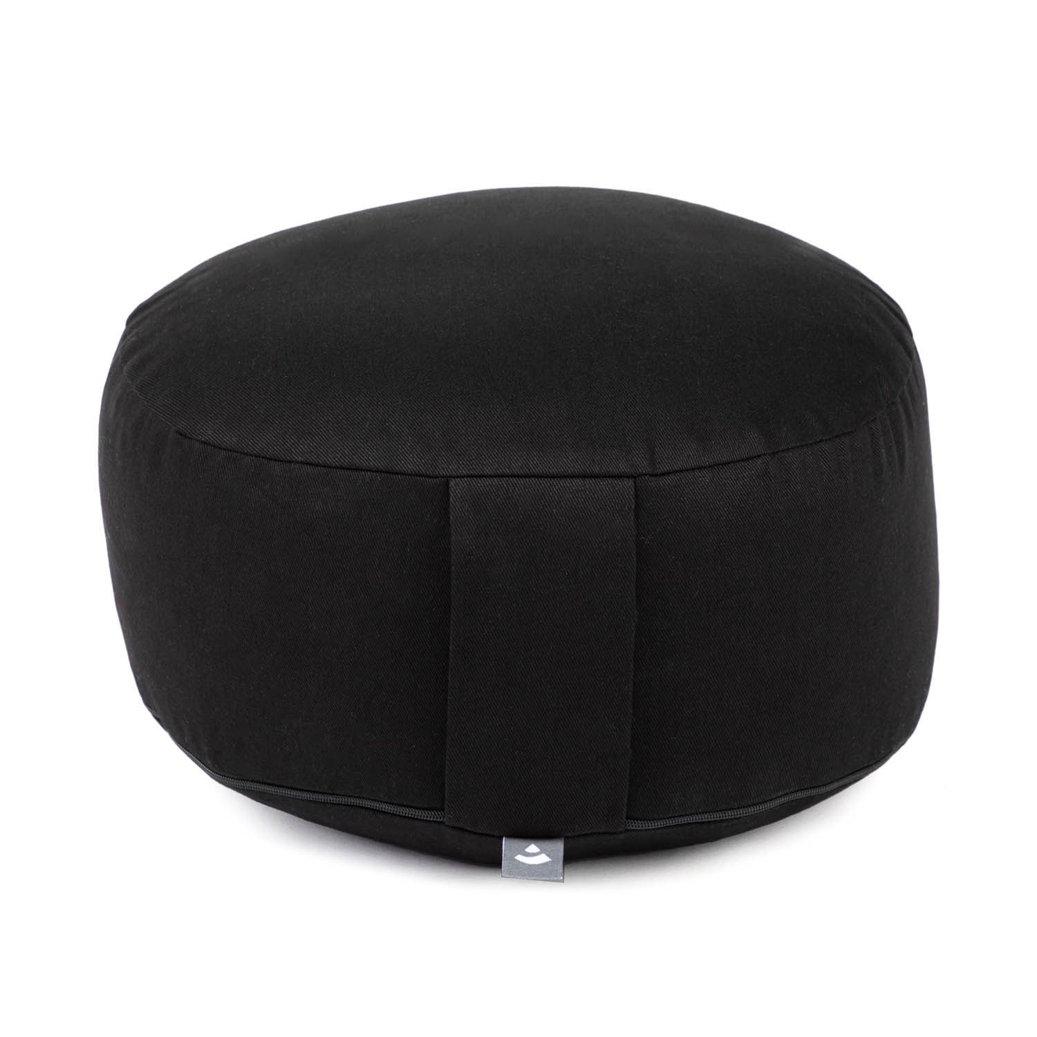 bodhi Meditationskissen Meditationskissen RONDO ECO, Füllung: Dinkel schwarz