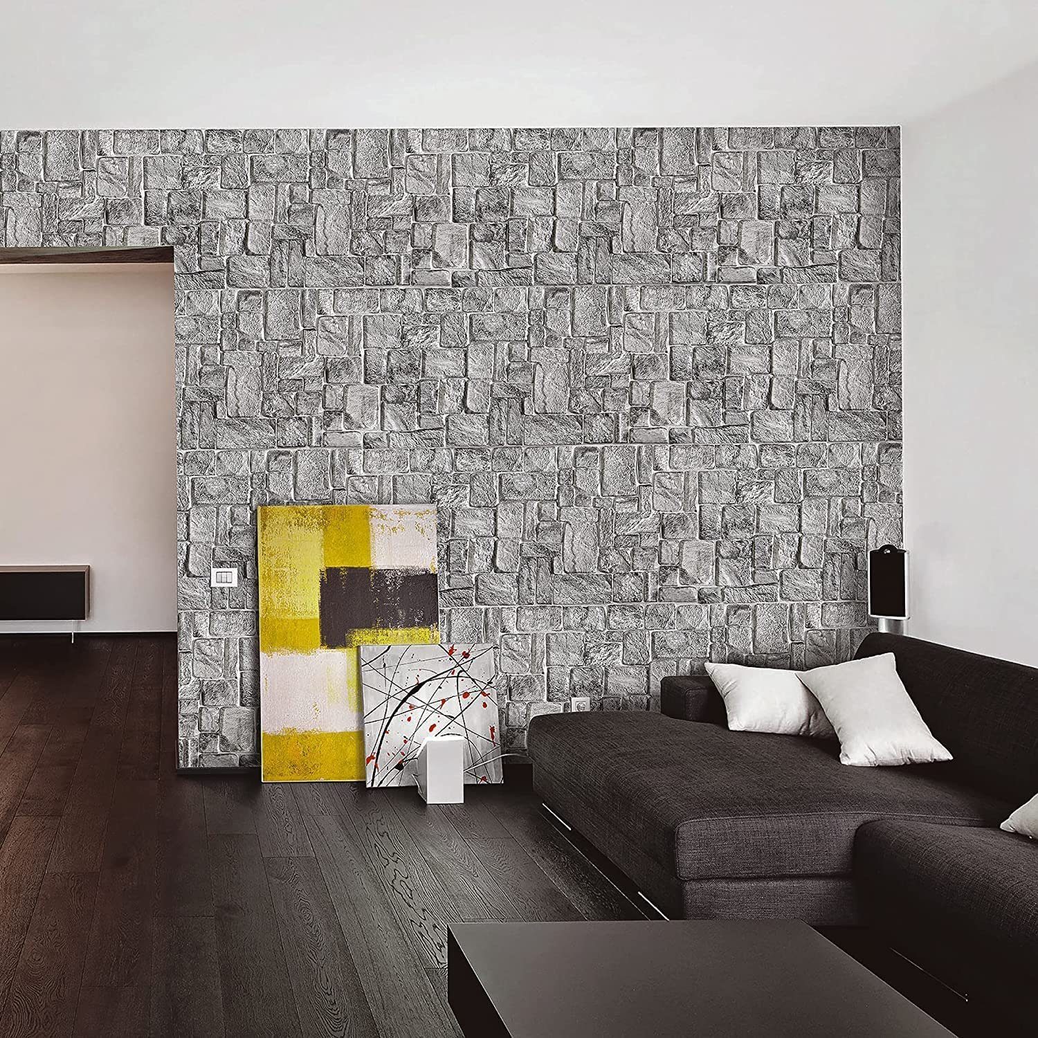 IKHEMalarka 3D Wandpaneel 4qm/10 Stück 3D PVC FLIESEN Wandpaneele, BxL: 50, günstig online kaufen