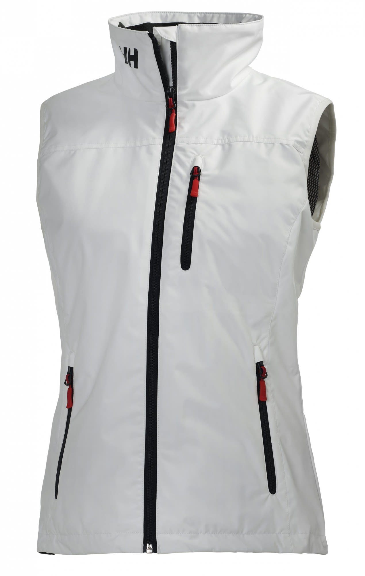 W Hansen White Helly Funktionsweste Hansen Crew Helly Winddichte Weste Vest Damen