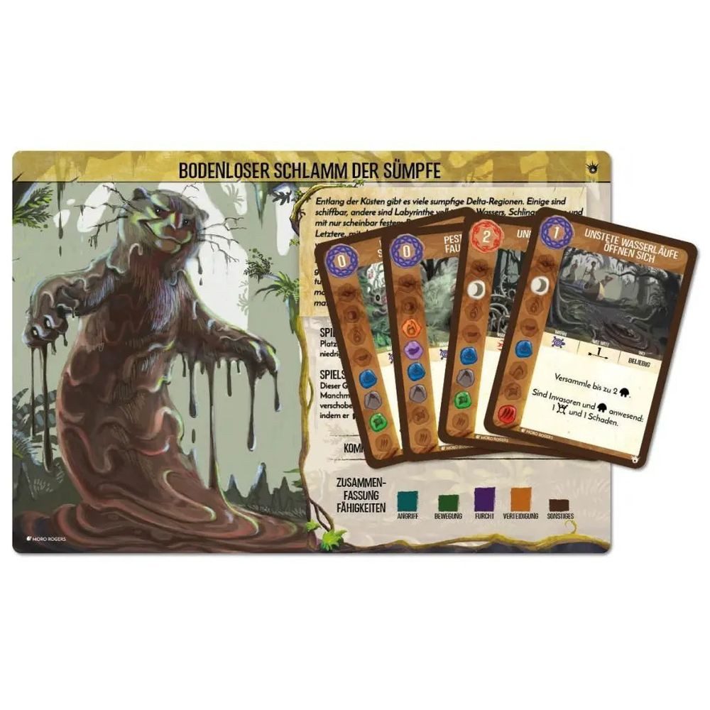 Pegasus Spiele Spiel Spirit Island: Bodenloser Schlamm der Sümpfe (Mini-Eweiterung)