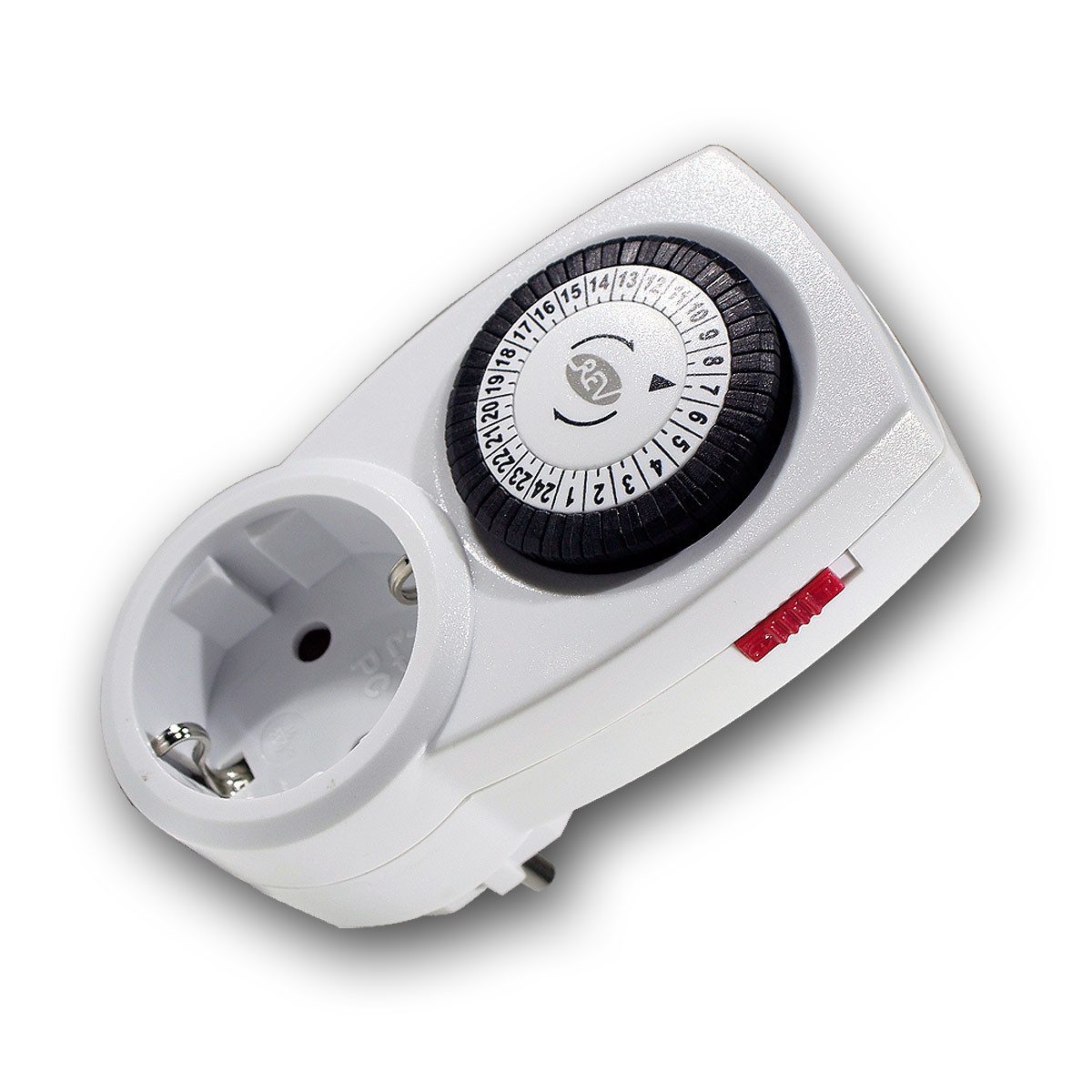 REV Zeitschaltuhr analoge Tages-Zeitschaltuhr 230V/3500W 24 Std.