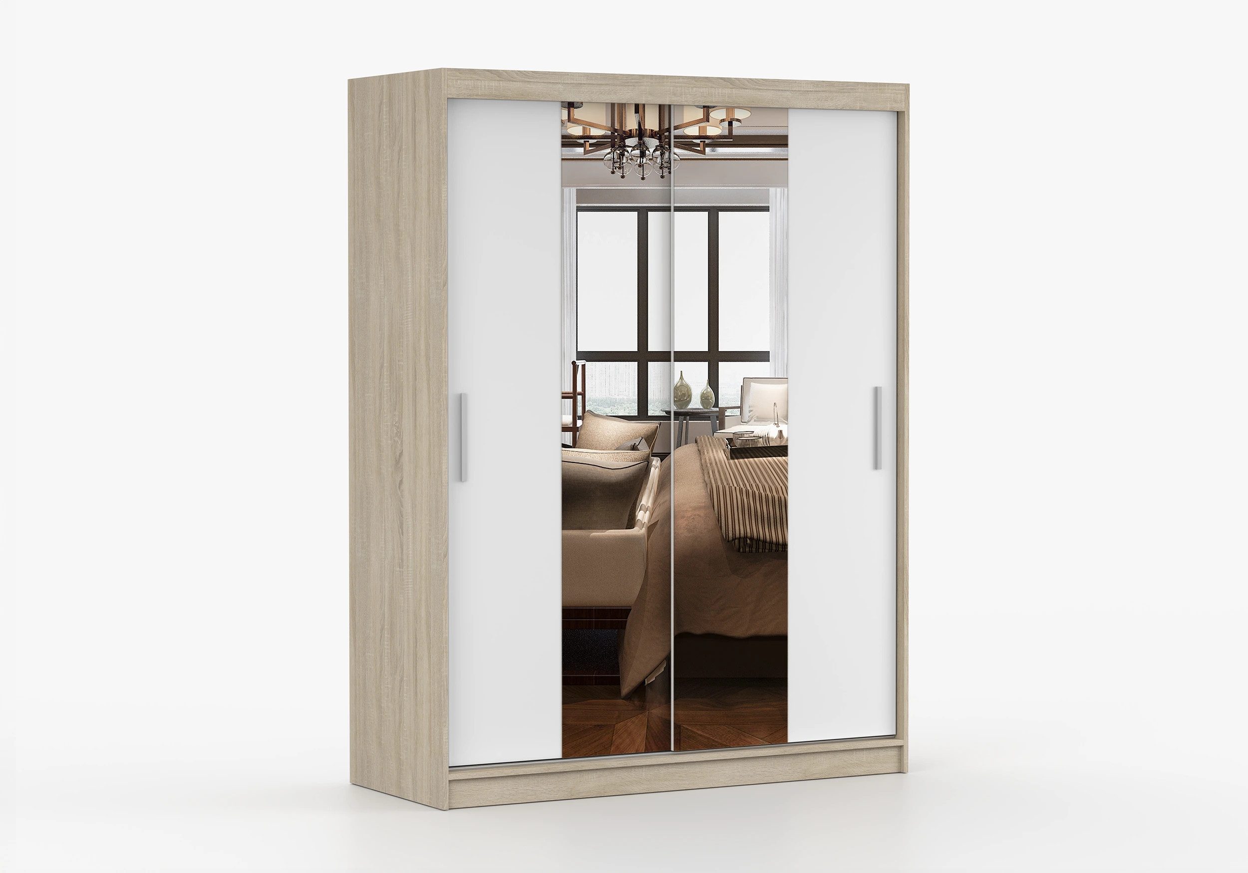 imoebel24 Schwebetürenschrank VISTA 01 150 cm günstig online kaufen
