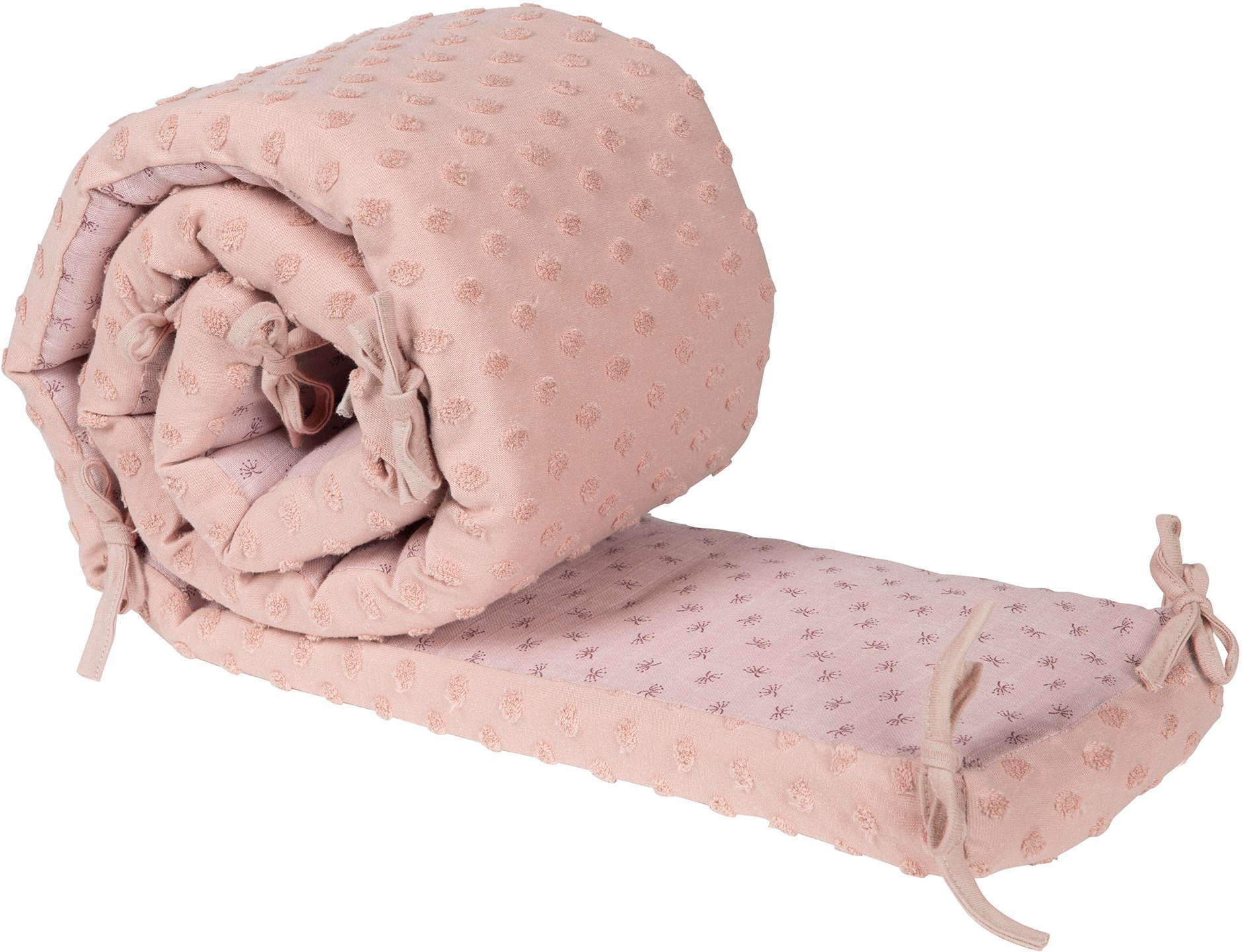 roba® Bettnestchen Lil Planet, rosa/mauve, GOTS made with organic materials, zertifiziert durch BCS 36081