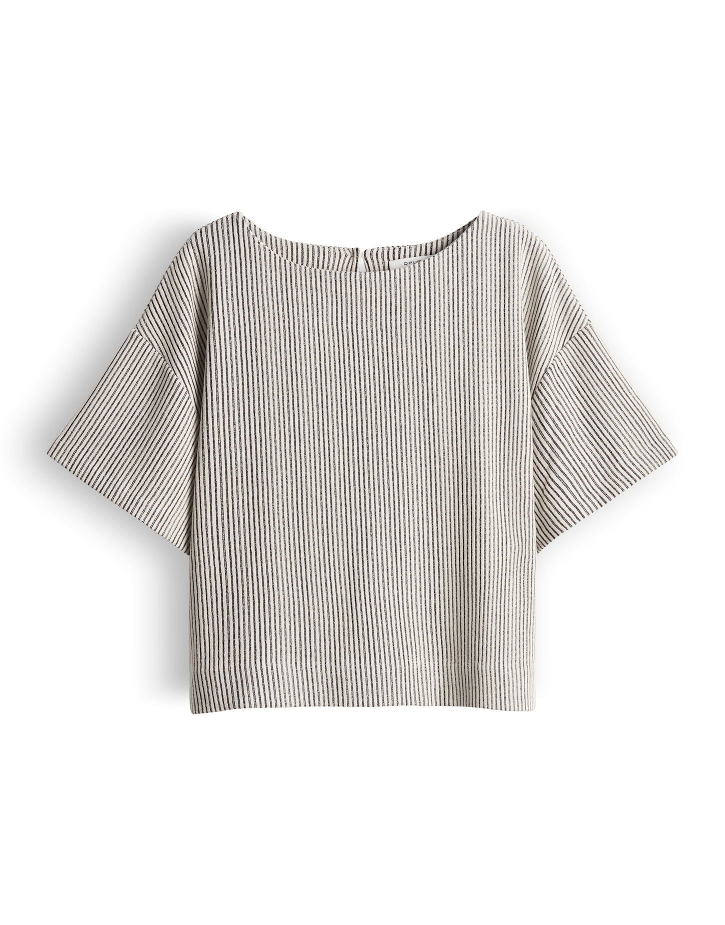 OPUS Sweatshirt Gauster aus Sweatware mit Rippstruktur leicht elastischer Stoff, weicher Griff, Casual