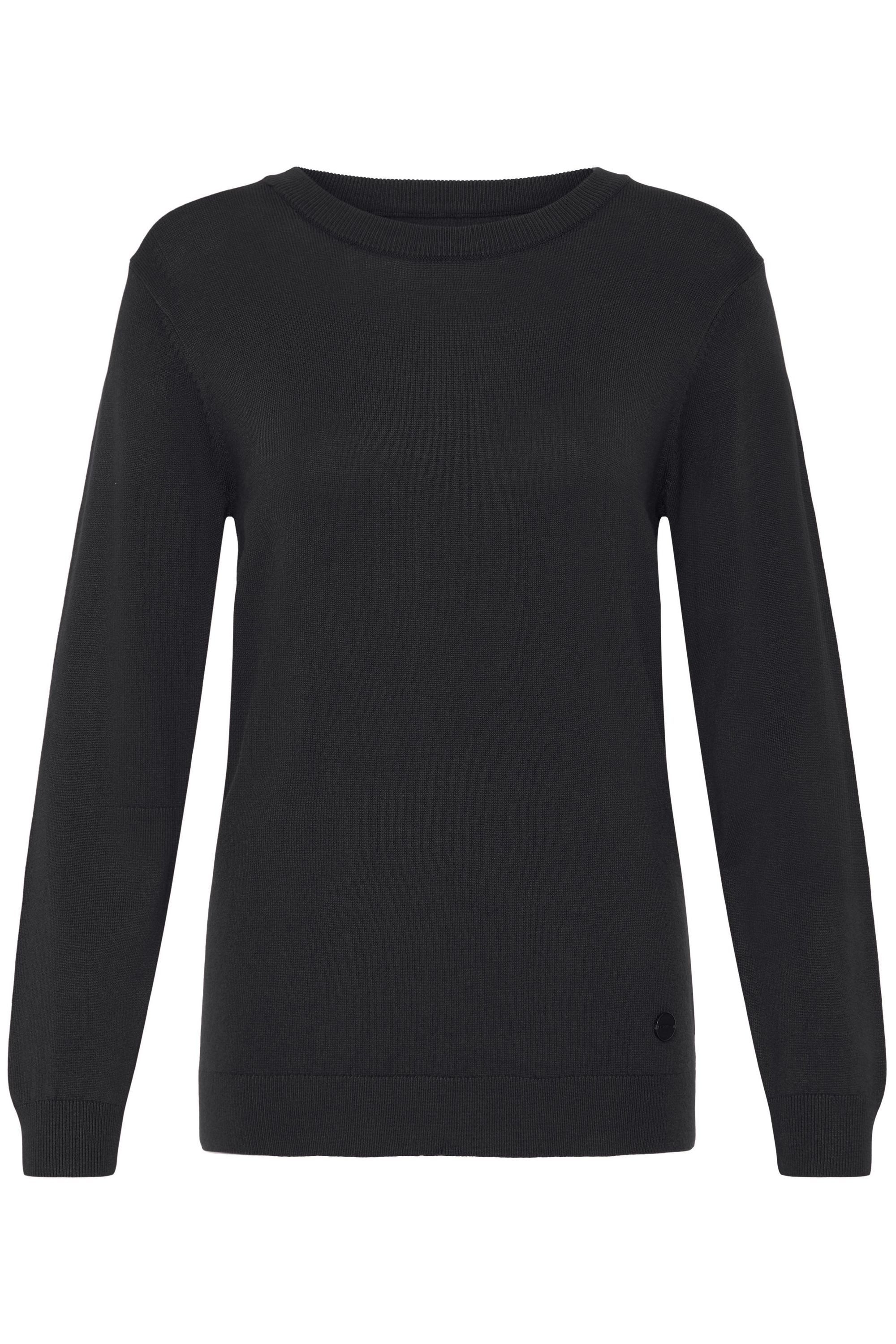 OXMO Strickpullover OXAIDA ONECK JUMPER Moderner Pullover mit Rundhalsaussc günstig online kaufen