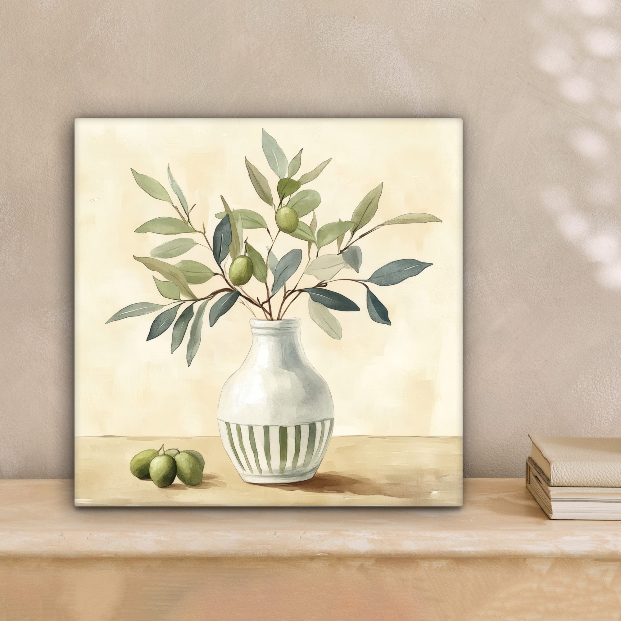 OneMillionCanvasses® Leinwandbild Vase - Keramik - günstig online kaufen