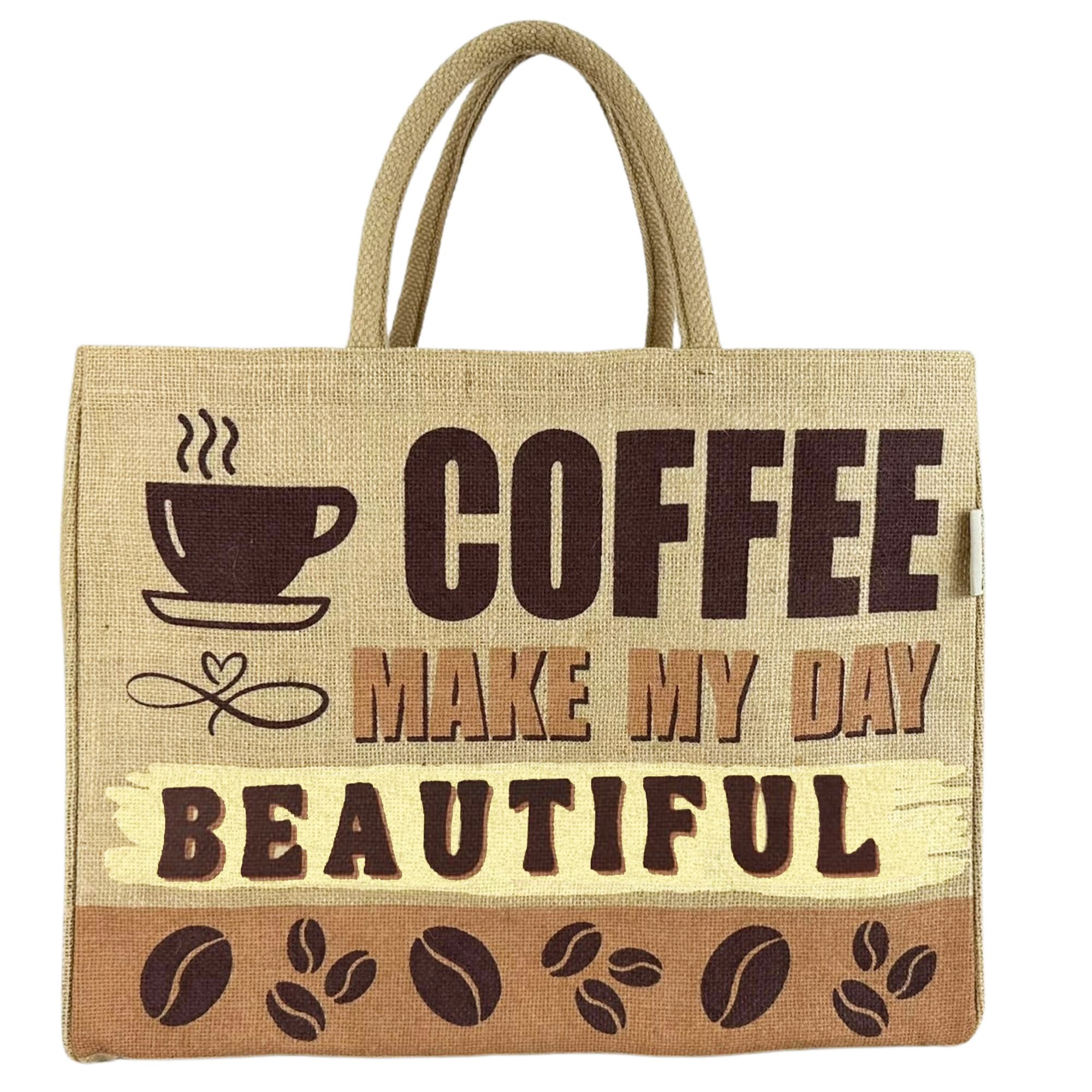 Domelo Einkaufsshopper Jute Einkaufskorb, Vegan Einkaufstasche, günstig online kaufen