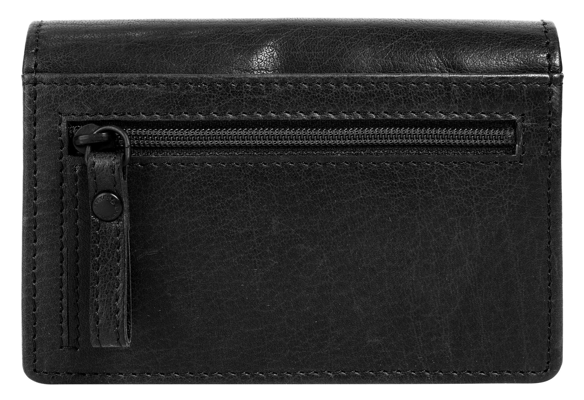 Sparrow Spikes WALLET schwarz Geldbörse RFID, echt Leder &