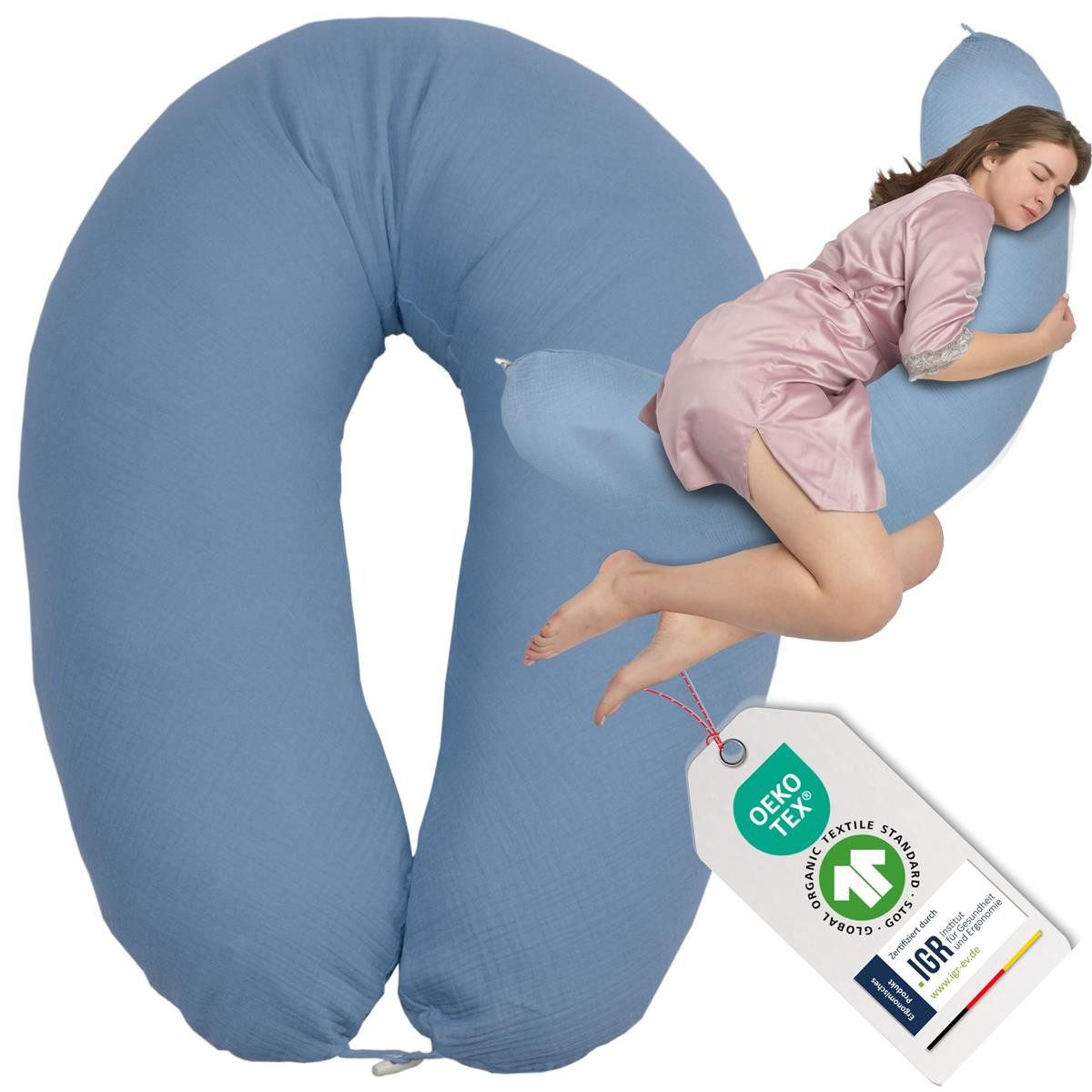 SEI Design Stillkissen Seitenschläferkissen Babynestchen Kuschelnest XXL, S günstig online kaufen