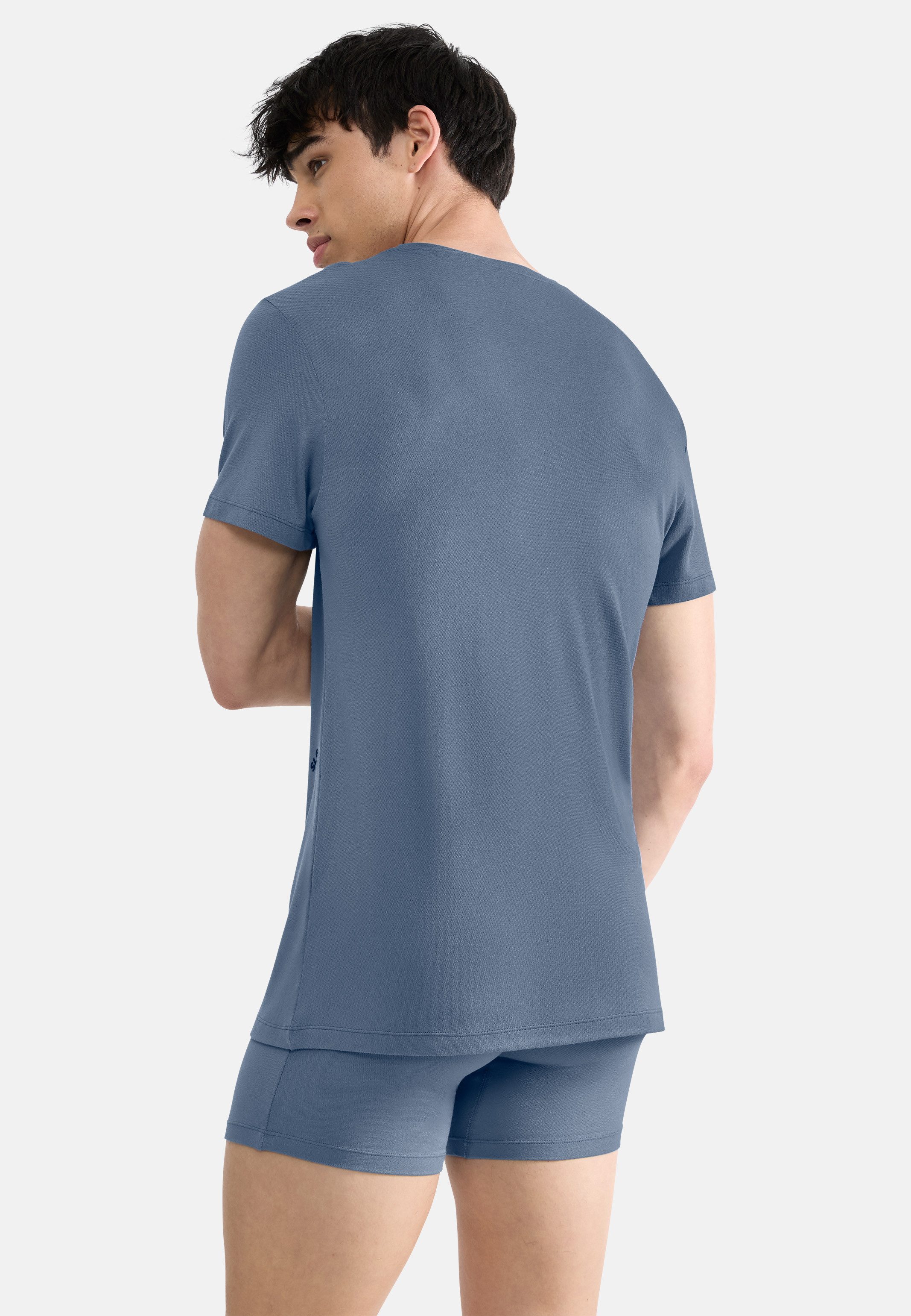 sloggi Unterhemd 3er Pack SLG Base Soft (Spar-Set, 3-St) Unterhemd / Shirt Kurzarm - Atmungsaktiv
