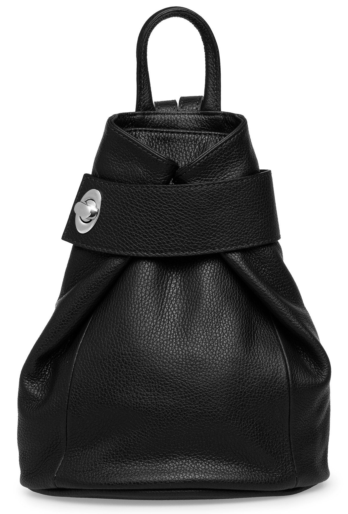 Caspar Cityrucksack Mittelgroßer Damen Rucksack aus Leder - CLASSIC LINE - Modell No.789