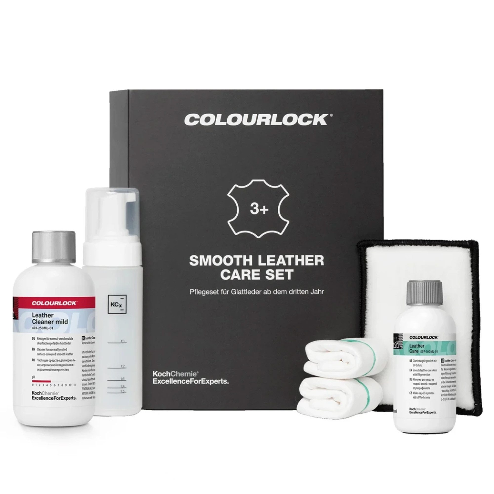 Colourlock Colourlock - Glattleder Pflegeset mild mit Protector Lederpflegeset