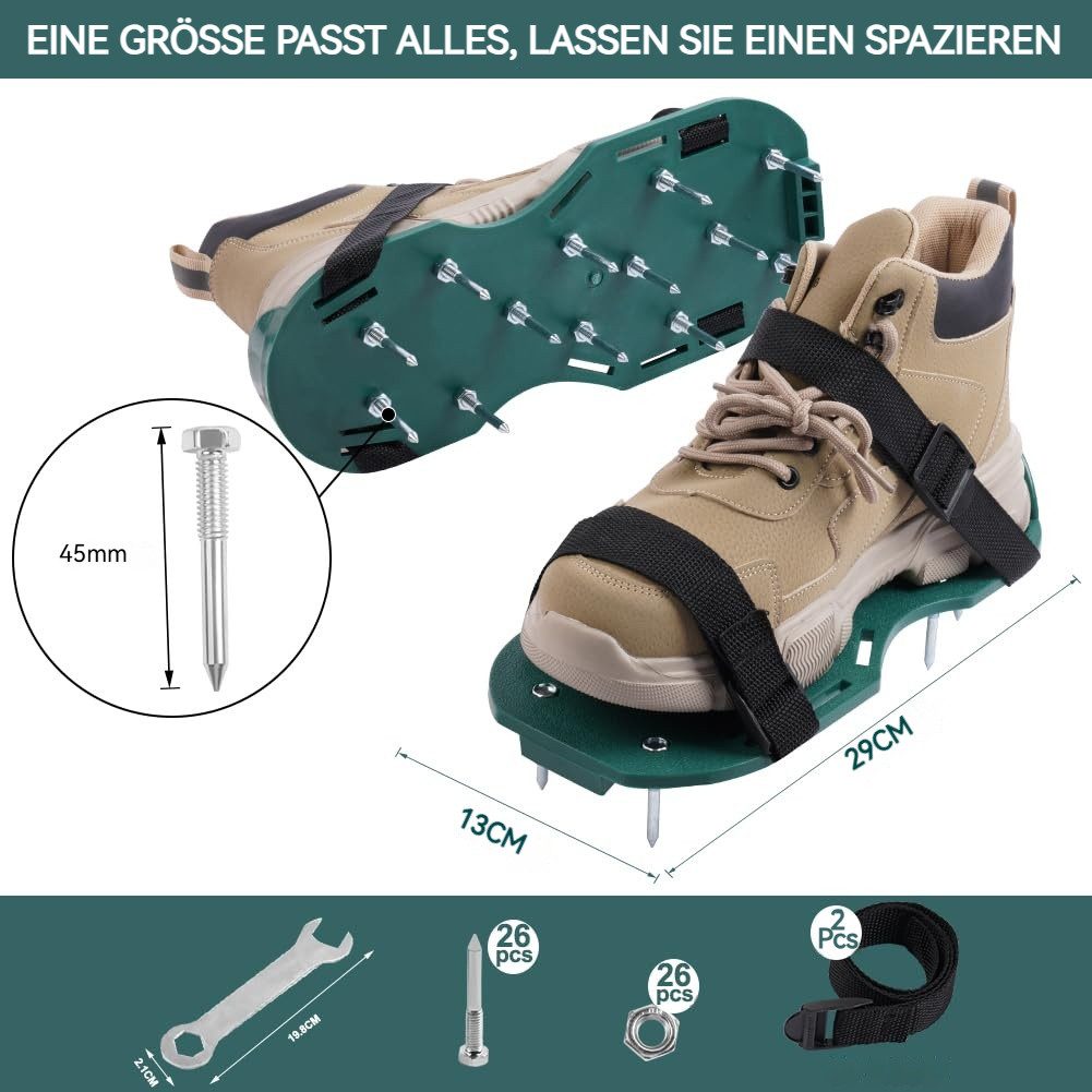 BlingBin Rasenlüfter Schuhe Nagelschuhe mit Klettverschluss, günstig online kaufen