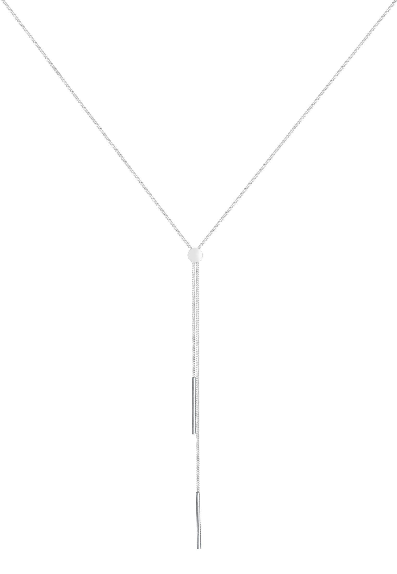 Elli Kette ohne Anhänger Y-Kette Stab Minimal 925 Silber – Bild 2 von 5
