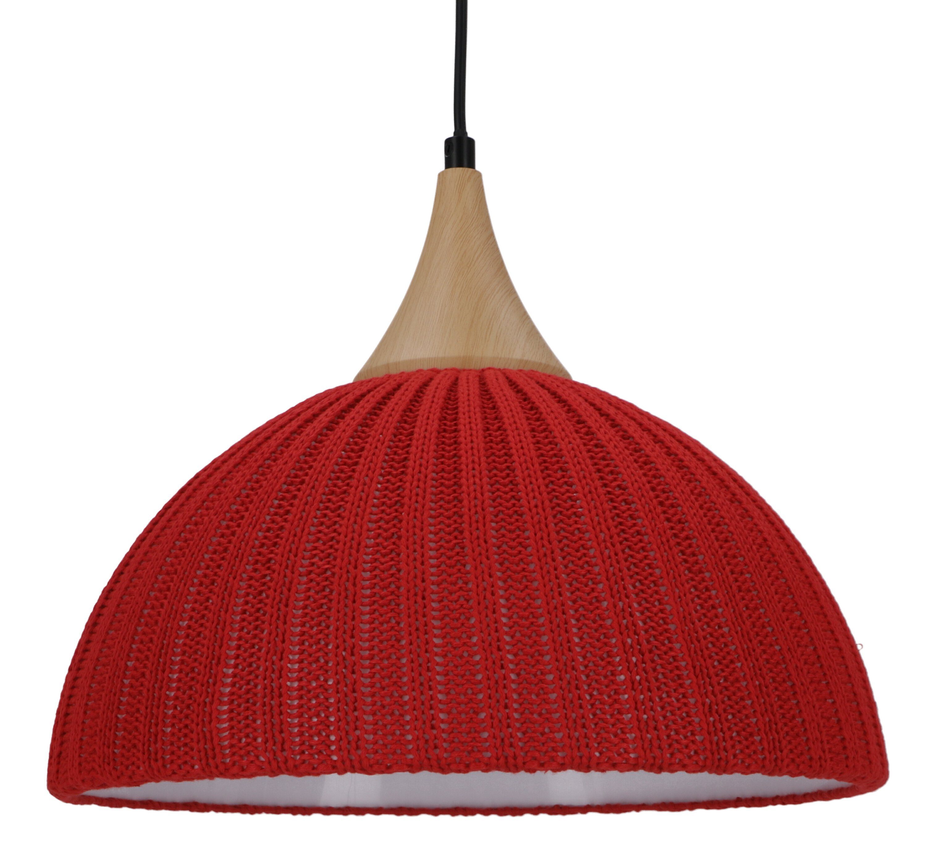 Guru-Shop Deckenleuchten Moderne Deckenleuchte aus gestrickter günstig online kaufen