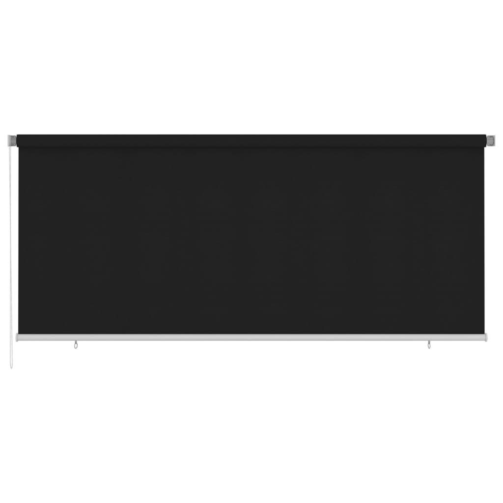 Rollo Außenrollo 350x140 cm Schwarz, vidaXL