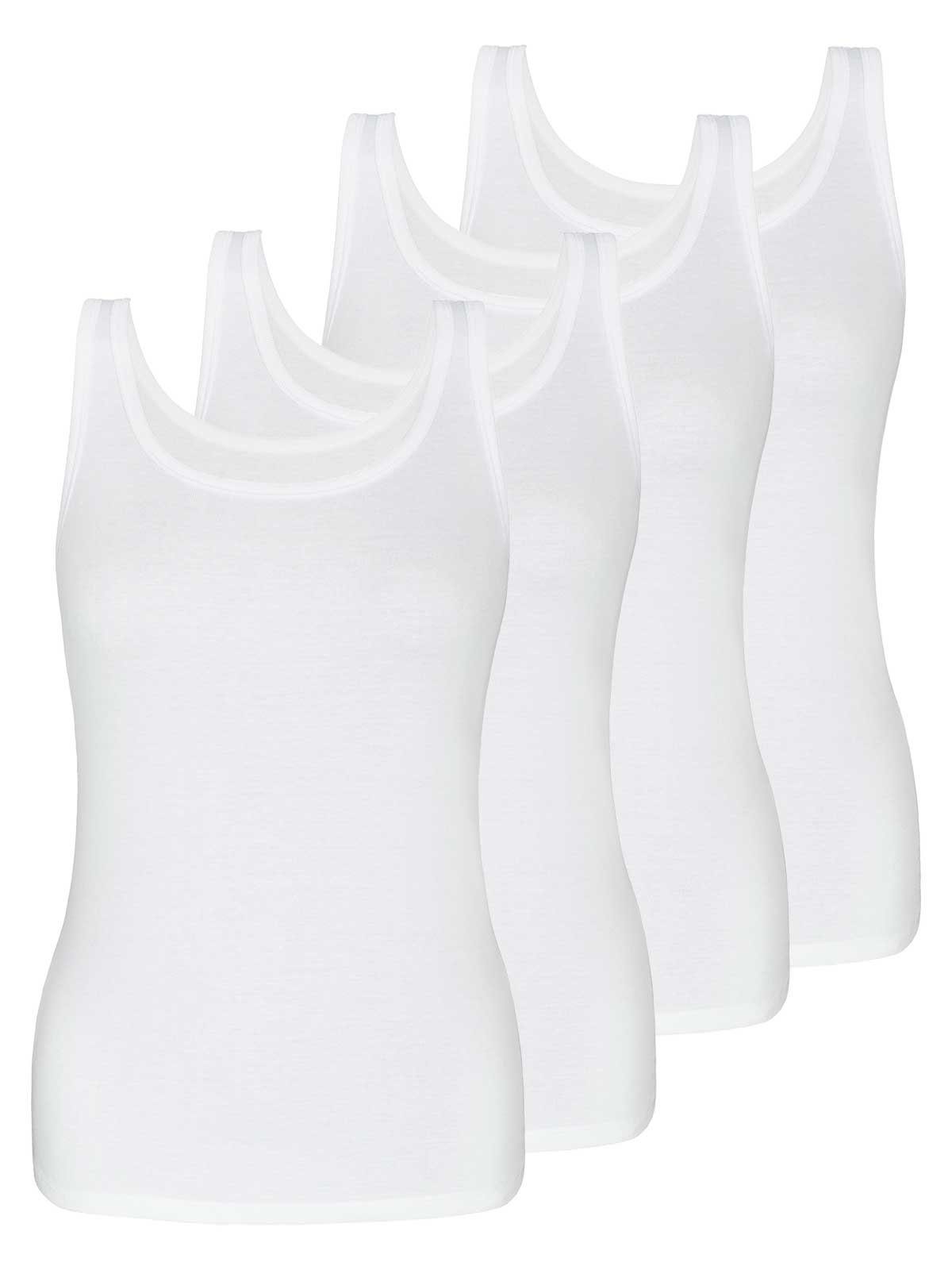 Achselhemd 4er Sparpack Achselhemd FINE RIB