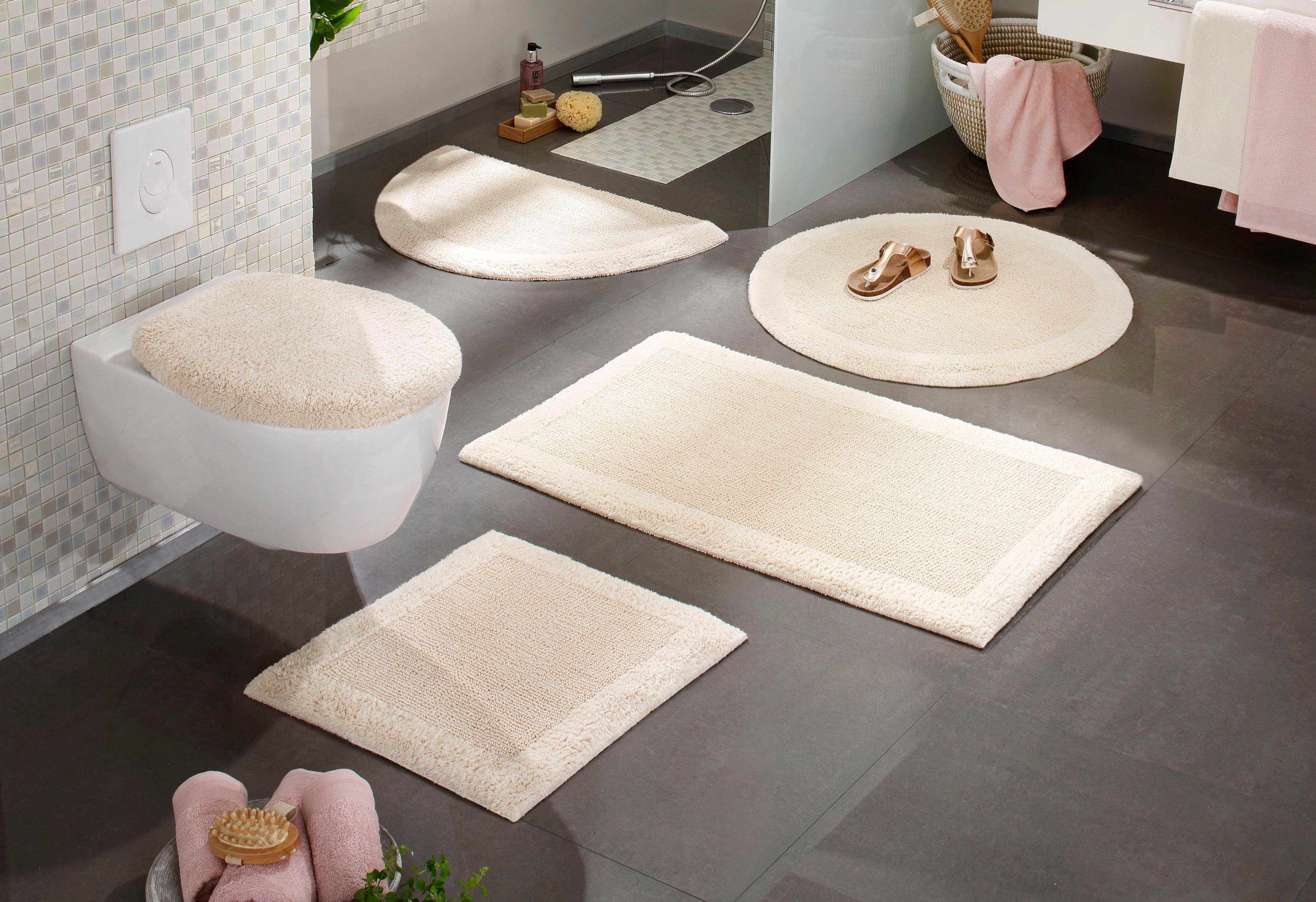 my home Badematte Kapra, Badvorleger, Badezimmer Teppich, Höhe 14 mm, beids günstig online kaufen