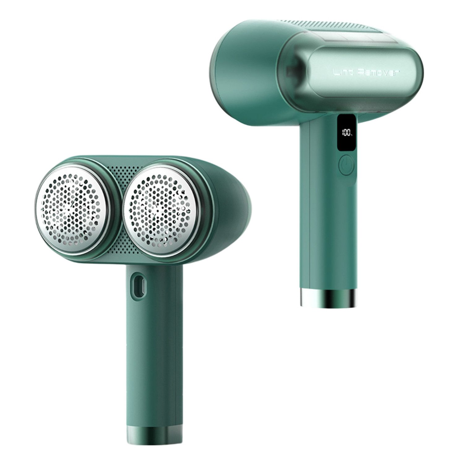 Refttenw Fusselrasierer 2-in-1 Fusselrasierer Elektrisch,Tragbarer Aufladbar Fusselentferner