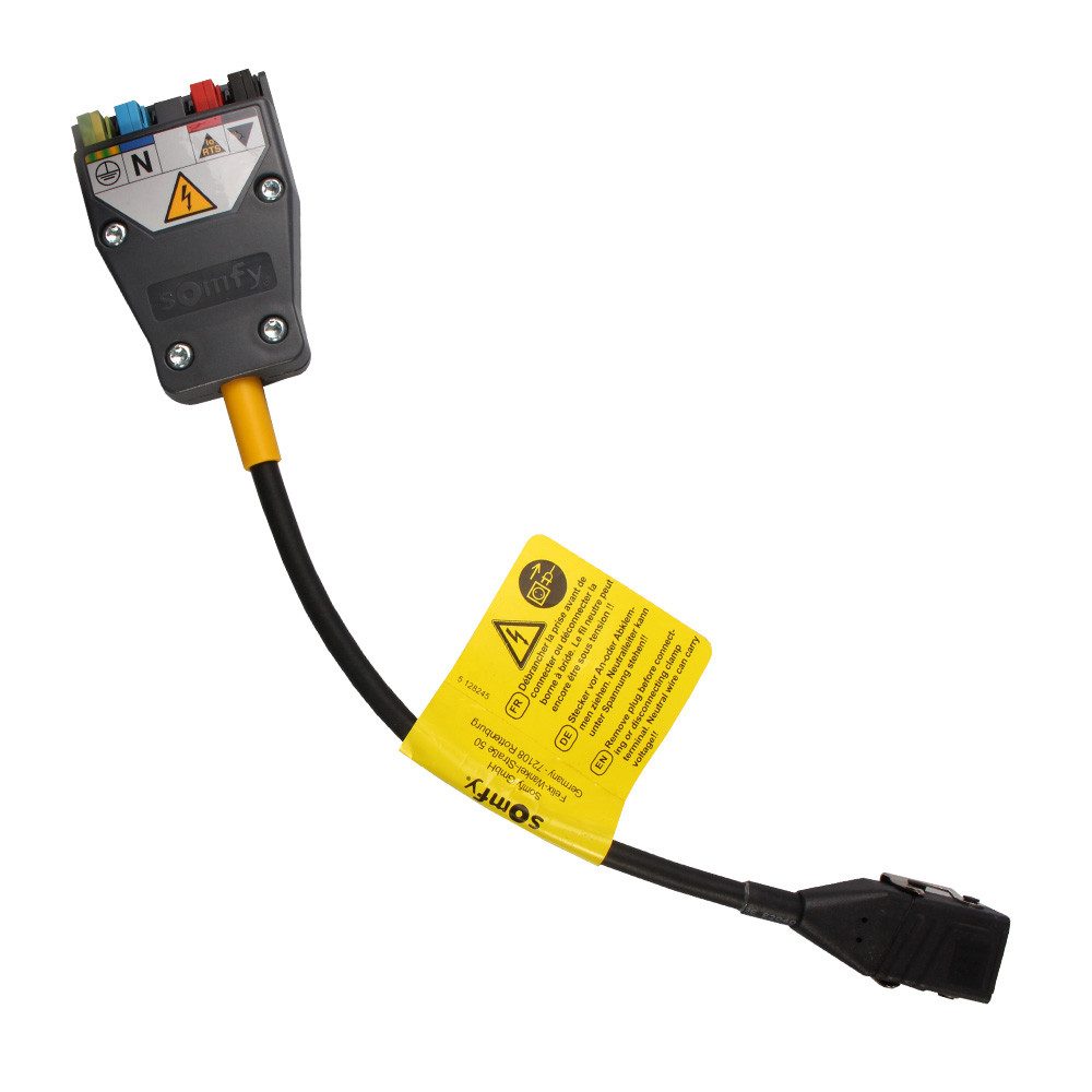 Somfy Einstellkabel für Rollladenmotoren Oximo RTS, io, WT, LT Installationskabel