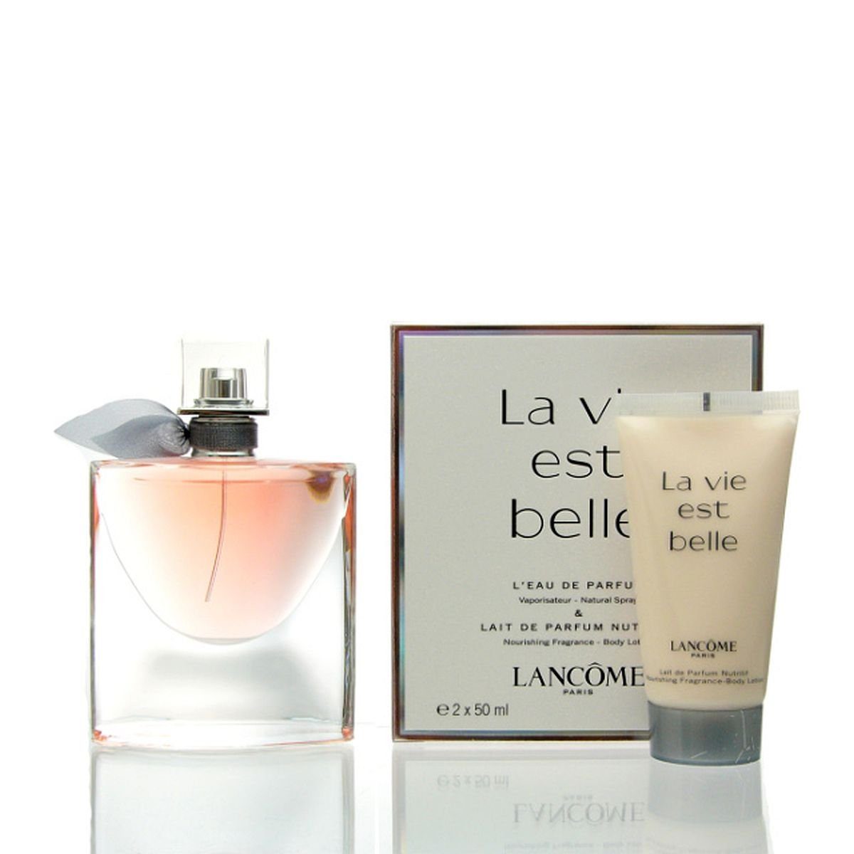 Lancom Duft-Set Belle ml BL 50 de ml Parfum Set 50 Vie est Eau + Lancôme La 