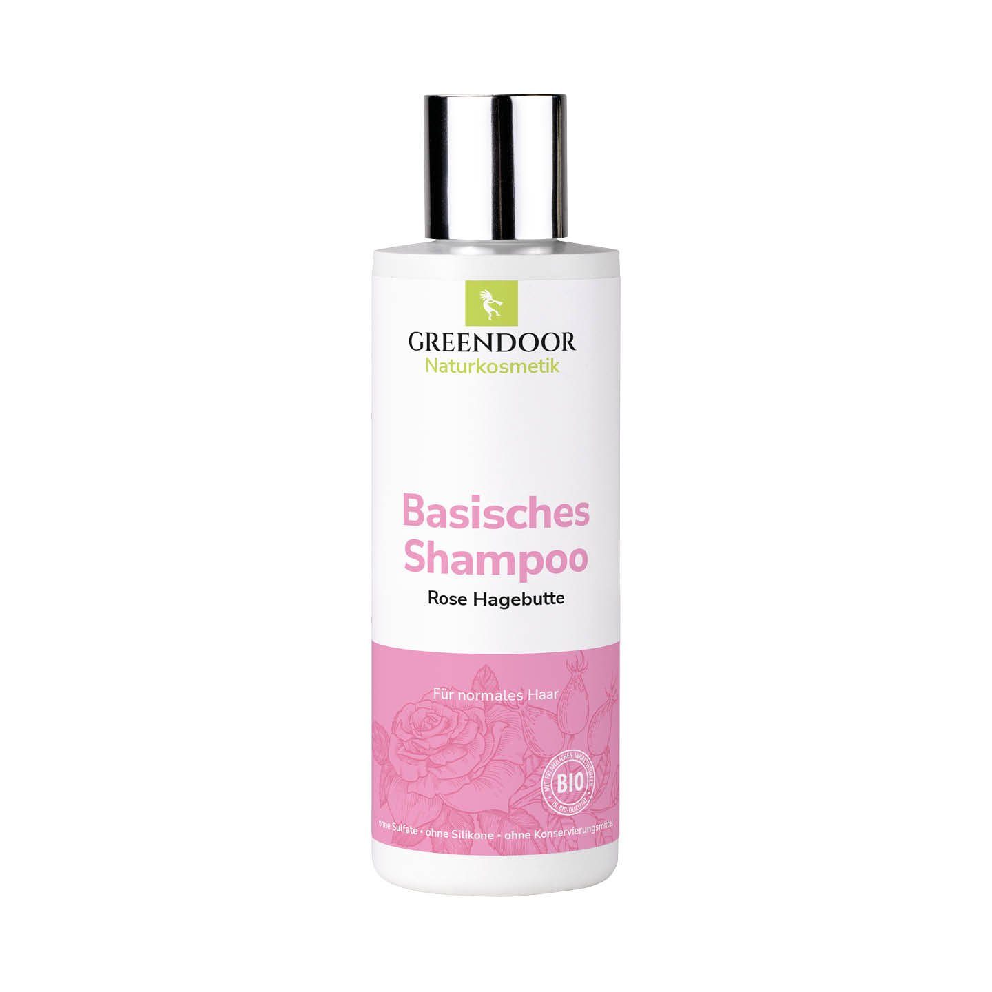 GREENDOOR Duschgel Basisches Shampoo Rose Hagebutte | Duschgele