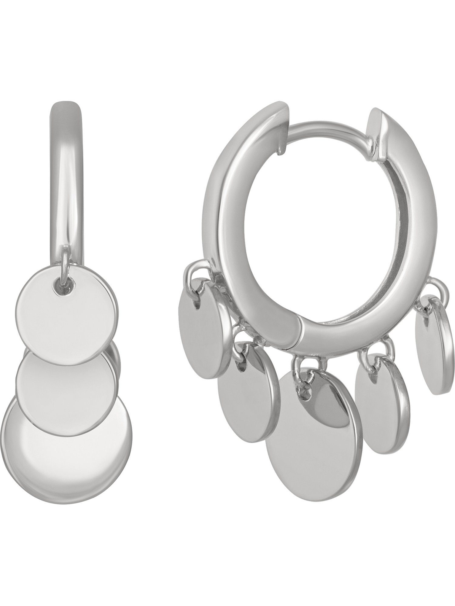 CAÏ Paar Серьги-кольца Caï Damen-Creolen 925er Silber (Paar)