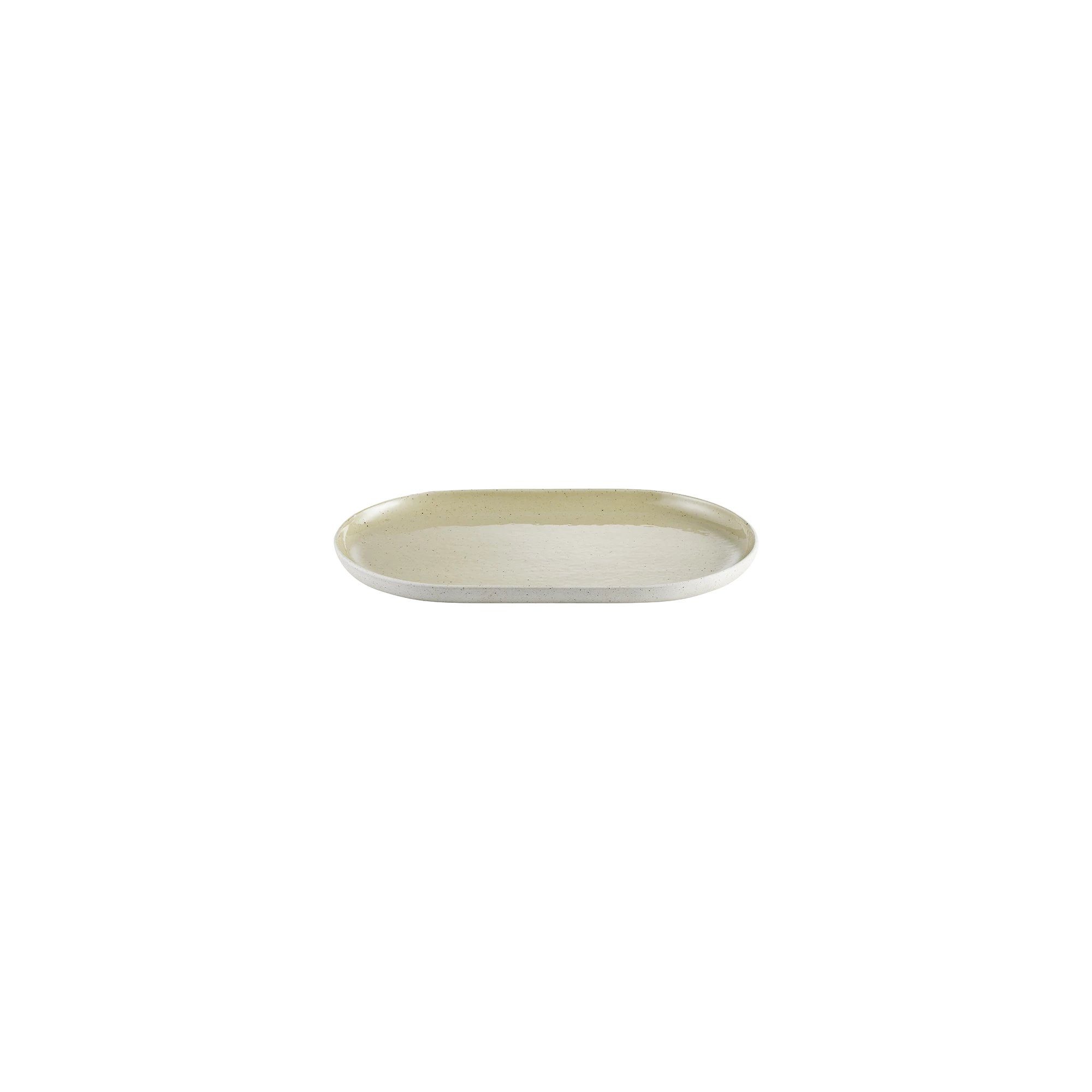 blomus Servierplatte -SABLO- Servierteller: Servieren mit Charme, Steingut, Hochwertig, Robust, Elegant, Spülmaschinengeeignet, Mikrowellengeeignet