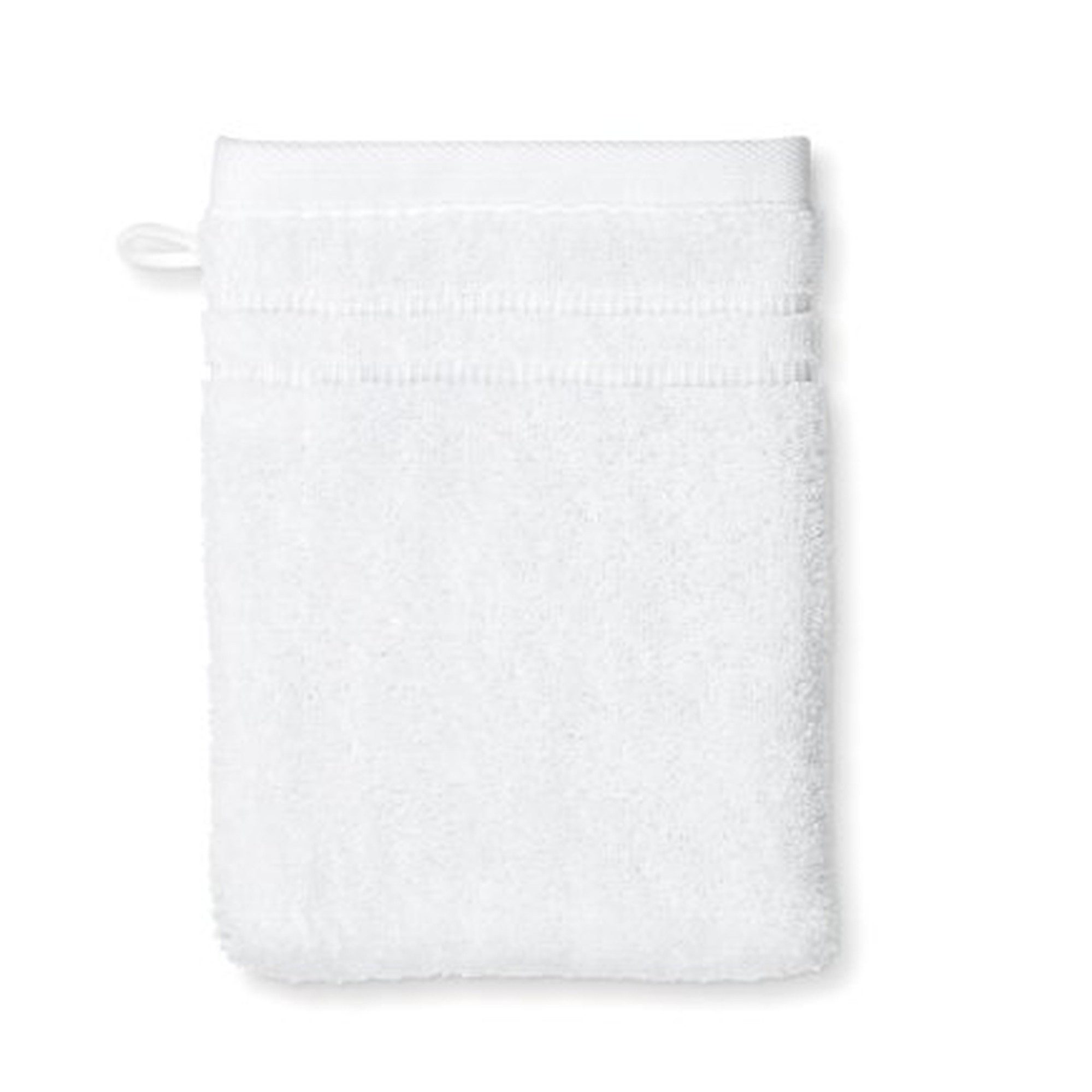 kela Waschhandschuh Waschhandschuh Leonora aus 100% Baumwolle schneeweiß
