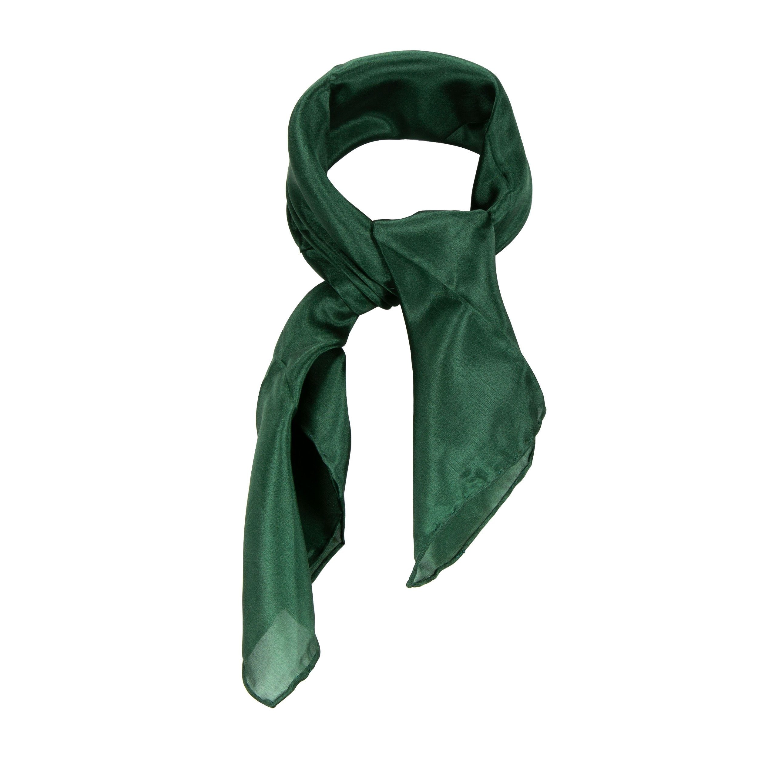 TINITEX Nickituch Nickituch Halstuch waldgrün günstig online kaufen