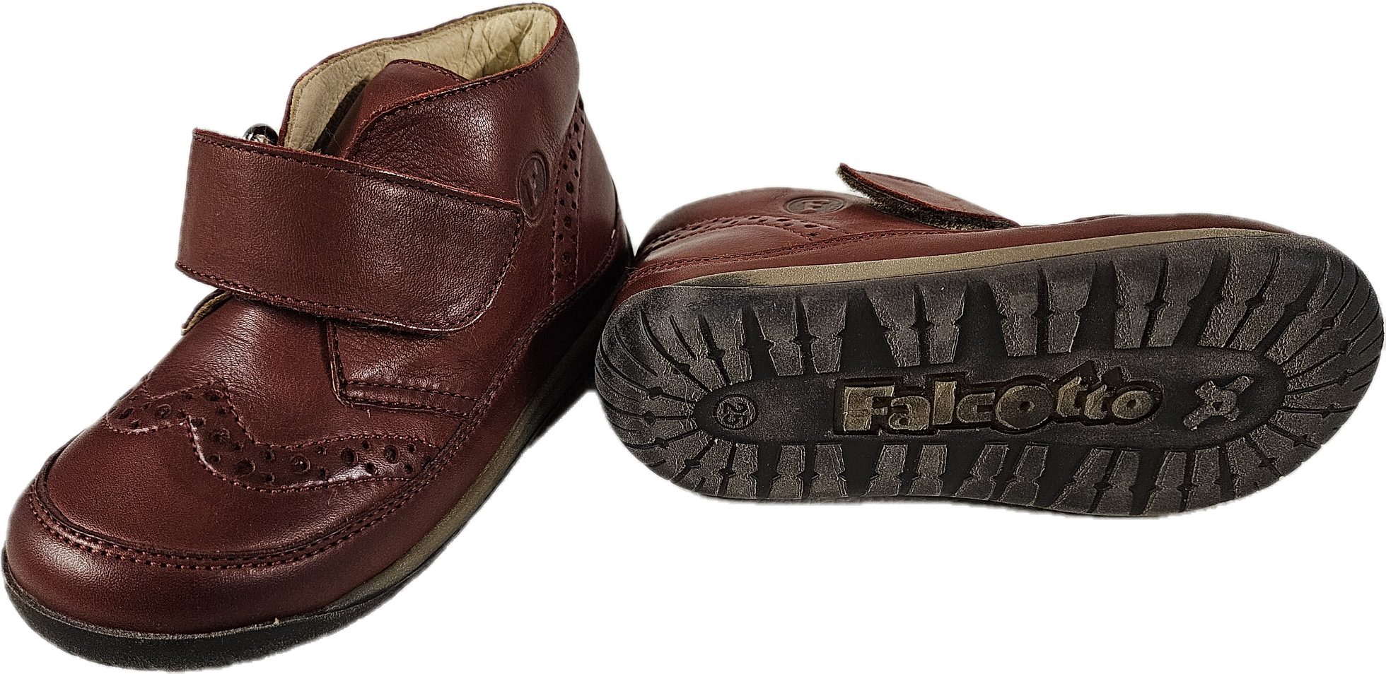 Naturino FALCOTTO Schnürschuh Sneaker Kinderschuh Lederschuh bruciato Lauflernschuh aus echtem Leder