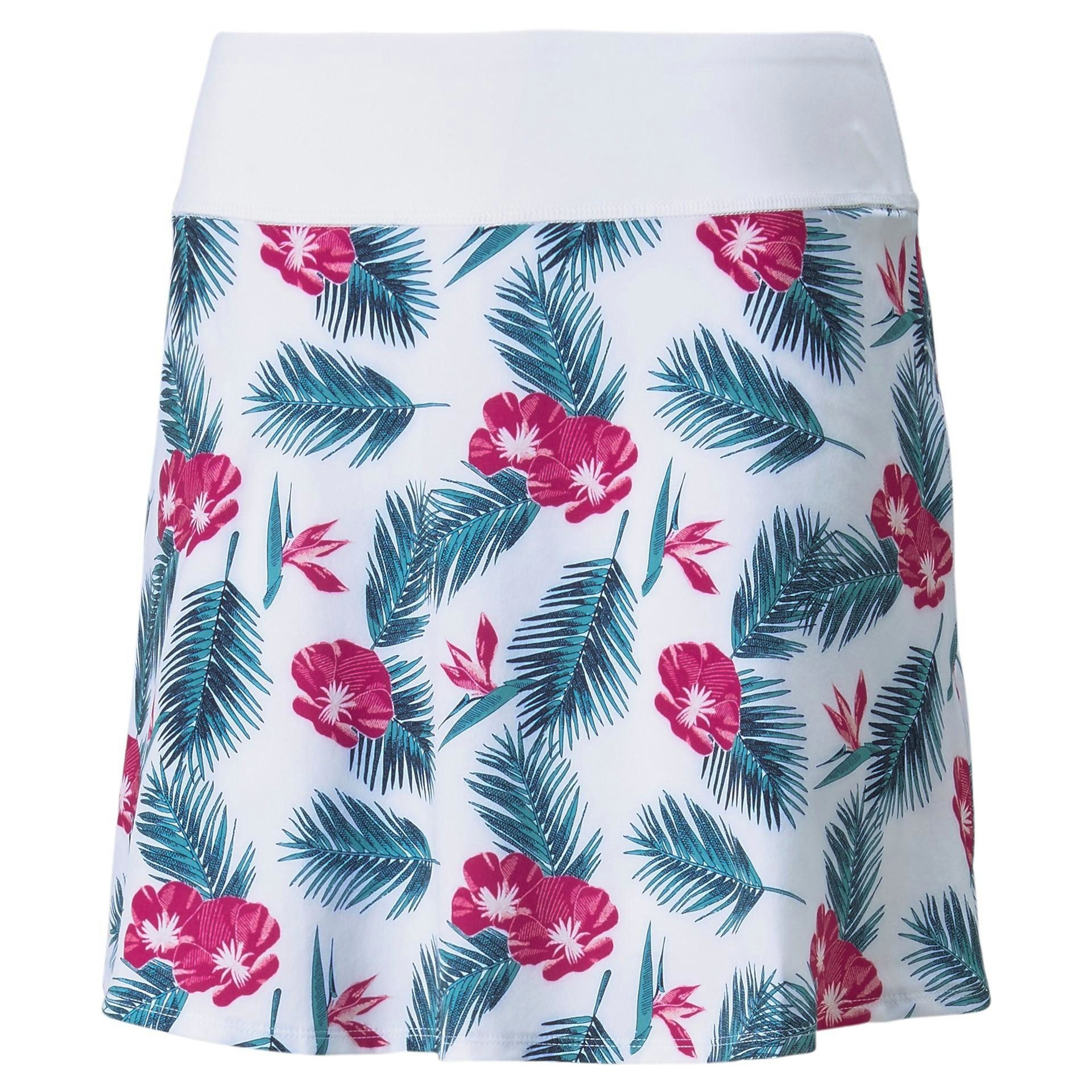 PUMA Skort Puma Golf Skort PWRSHAPE Paradise Weiß Damen XS