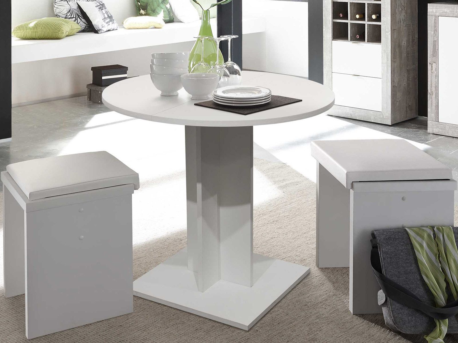 möbelando Esstisch Judd I, 80 x 80 x 75 x 80 cm (B/D/H/T) günstig online kaufen