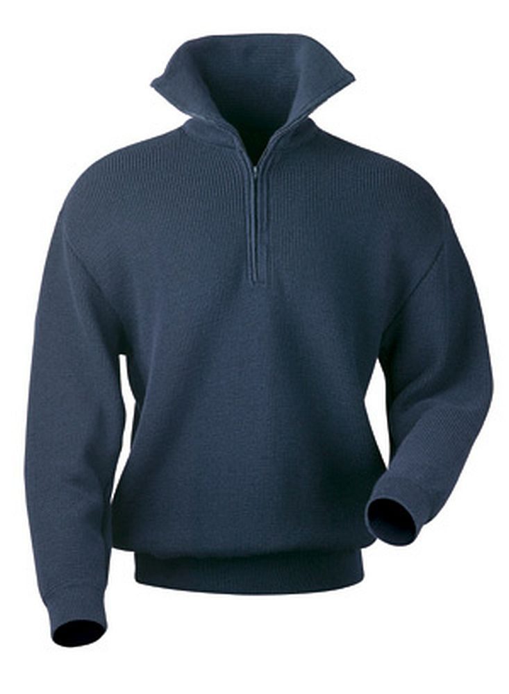Elysee Troyer Hamburger Troyer marine Strickpullover mit Wolle warmer Winte günstig online kaufen