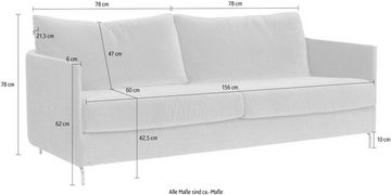 furninova 2-Sitzer Harmony Day, im skandinavischen Design