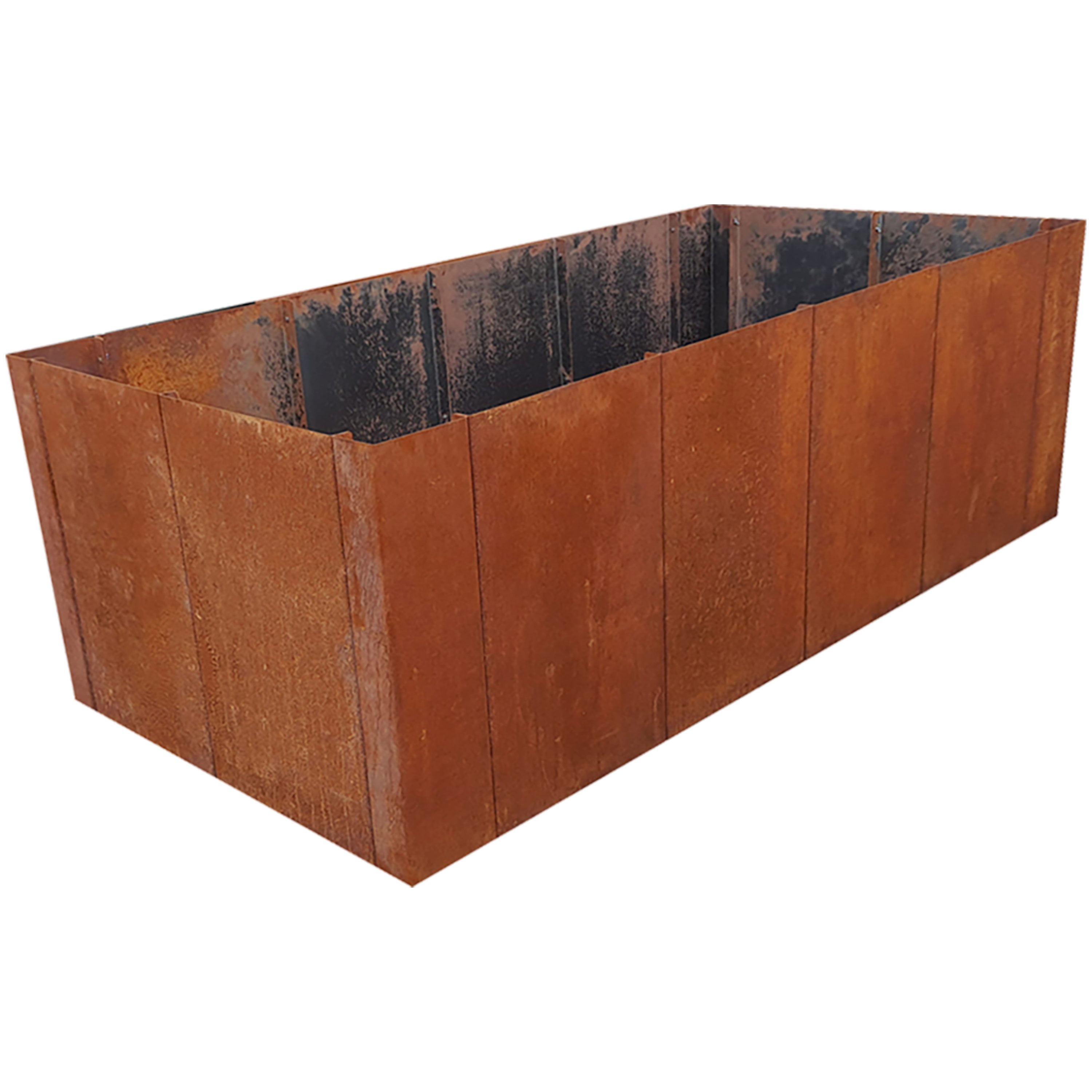 EdelrostPassion Hochbeet, Edelrost, Metall, Höhe:50cm, Länge:150 - 400cm, Tiefe:60 - 120cm