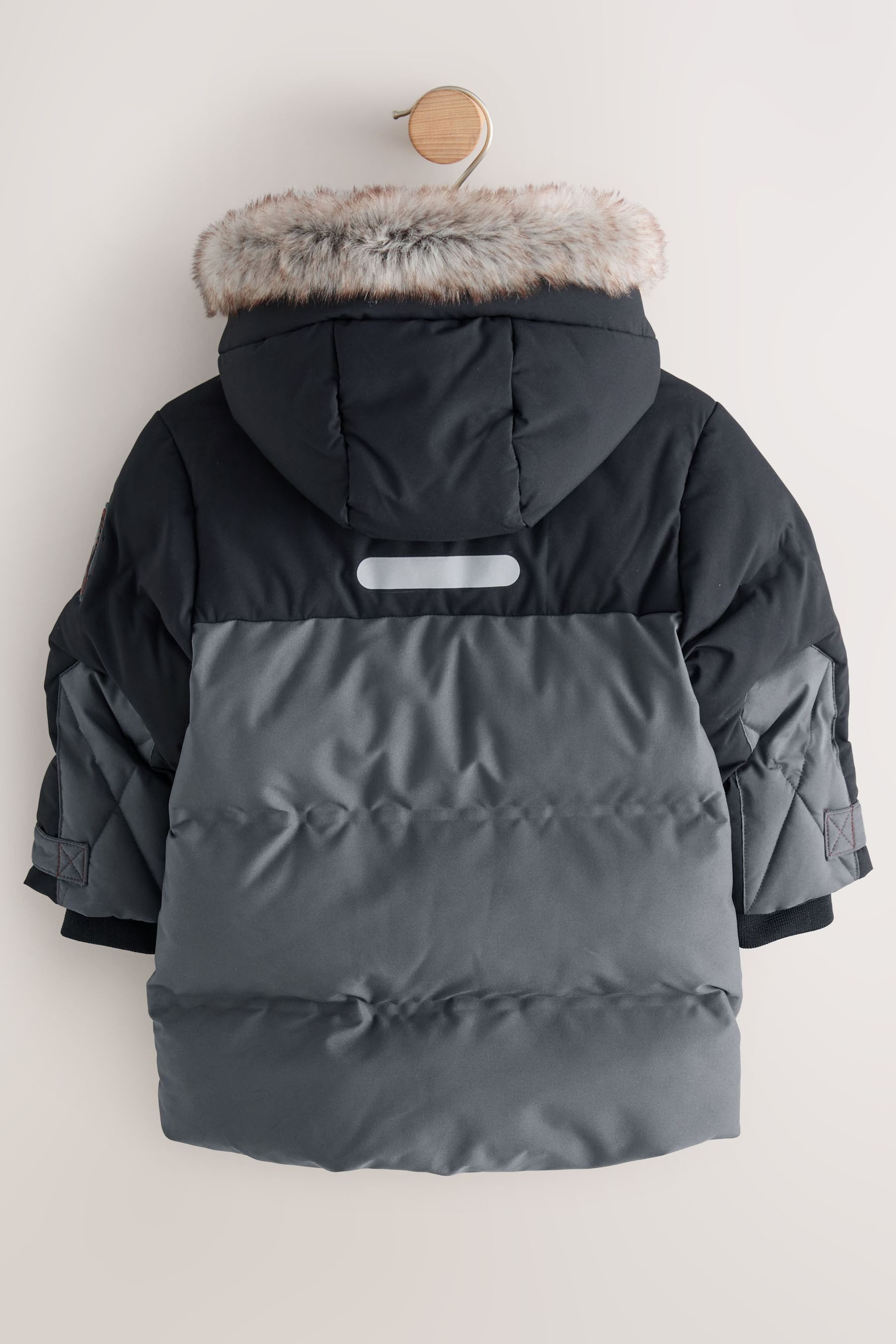 Next Funktionsmantel Wasserdichter, warmer, wattierter Mantel (1-tlg)